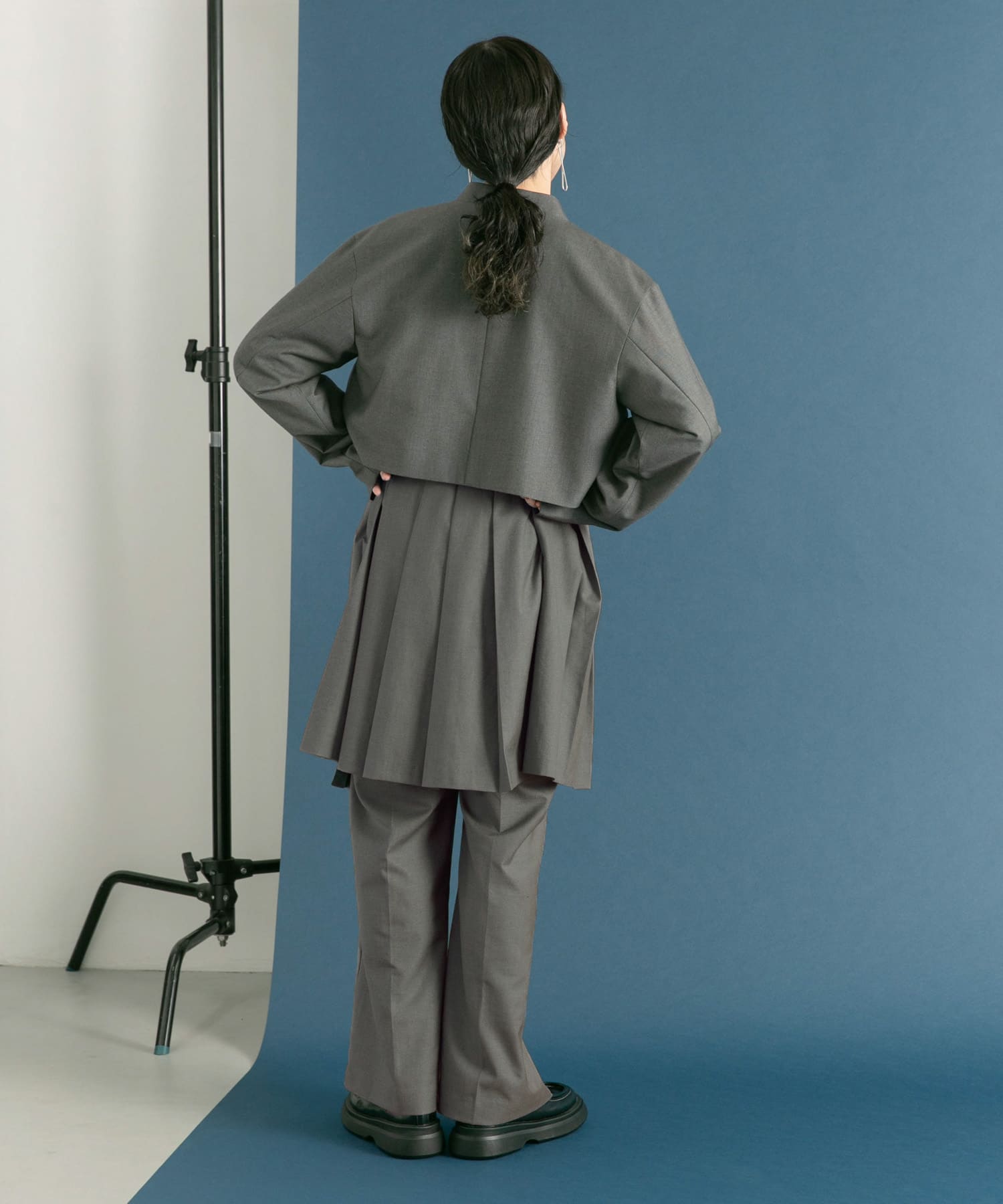身長：160cm サイズ：one