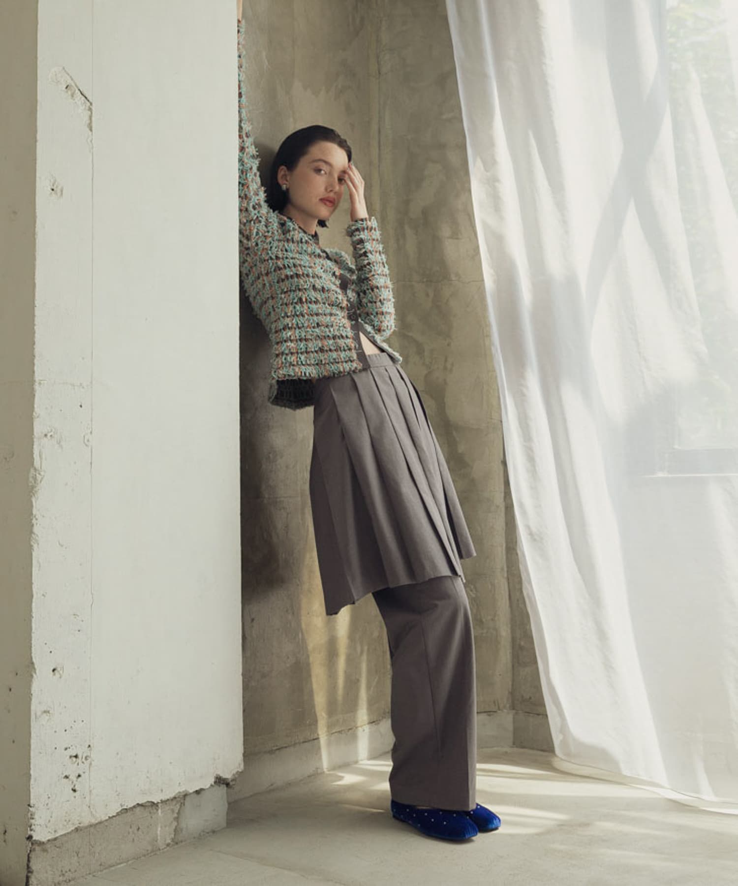 身長：175cm サイズ：one