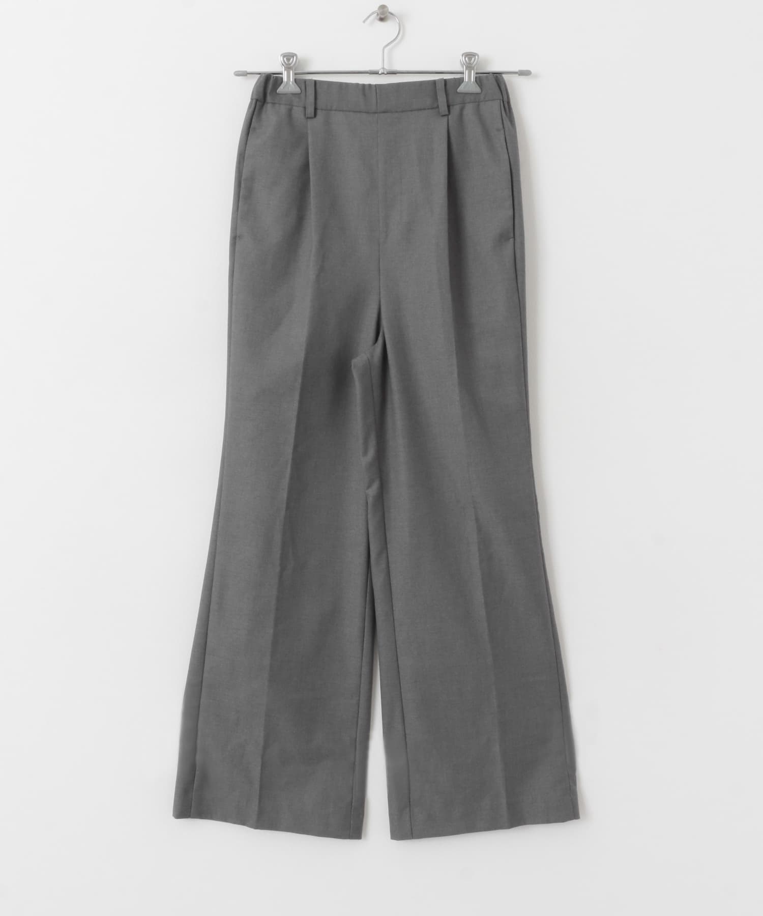 プリーツスカートSETパンツ GRAY one