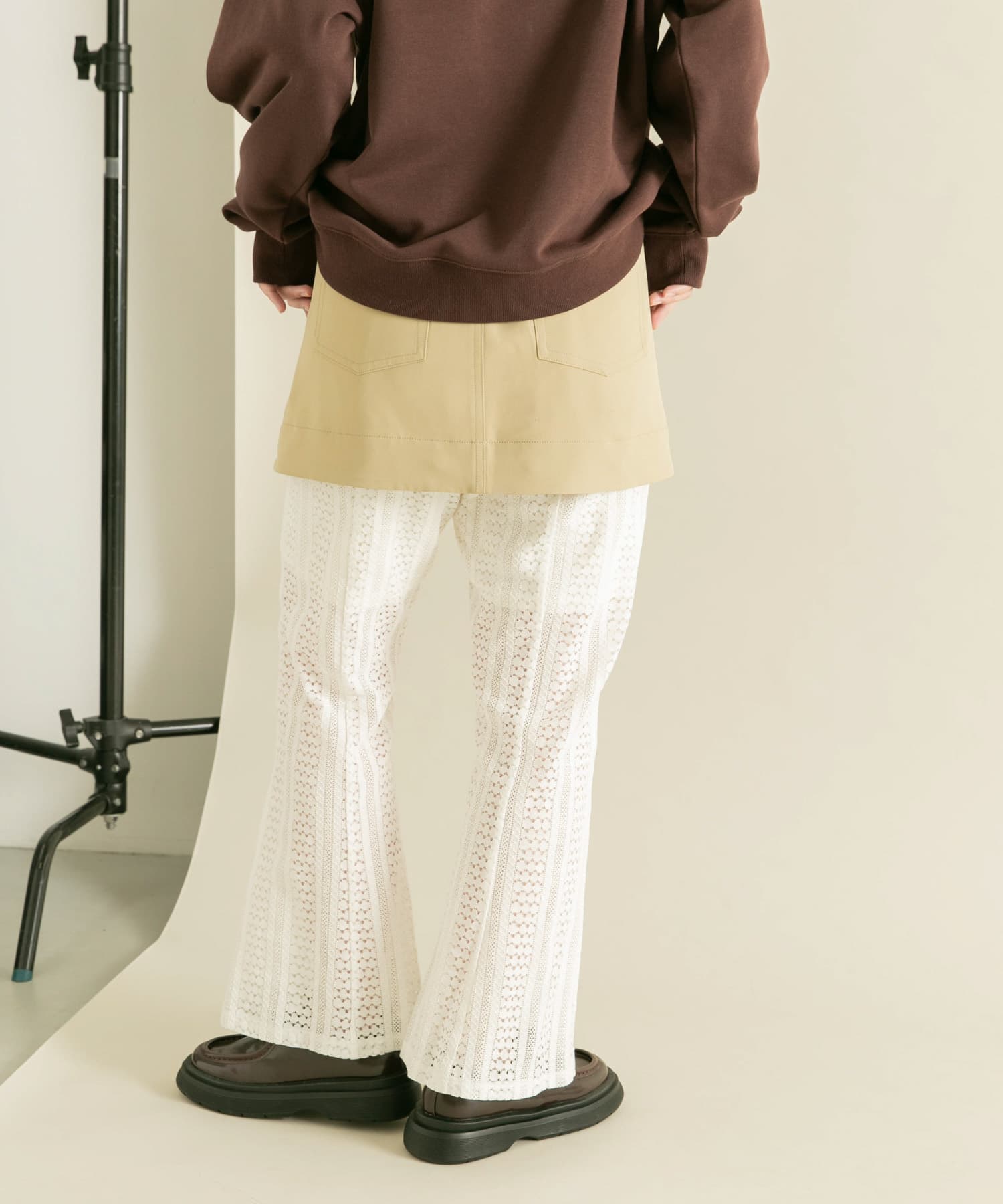 身長：160cm サイズ：one