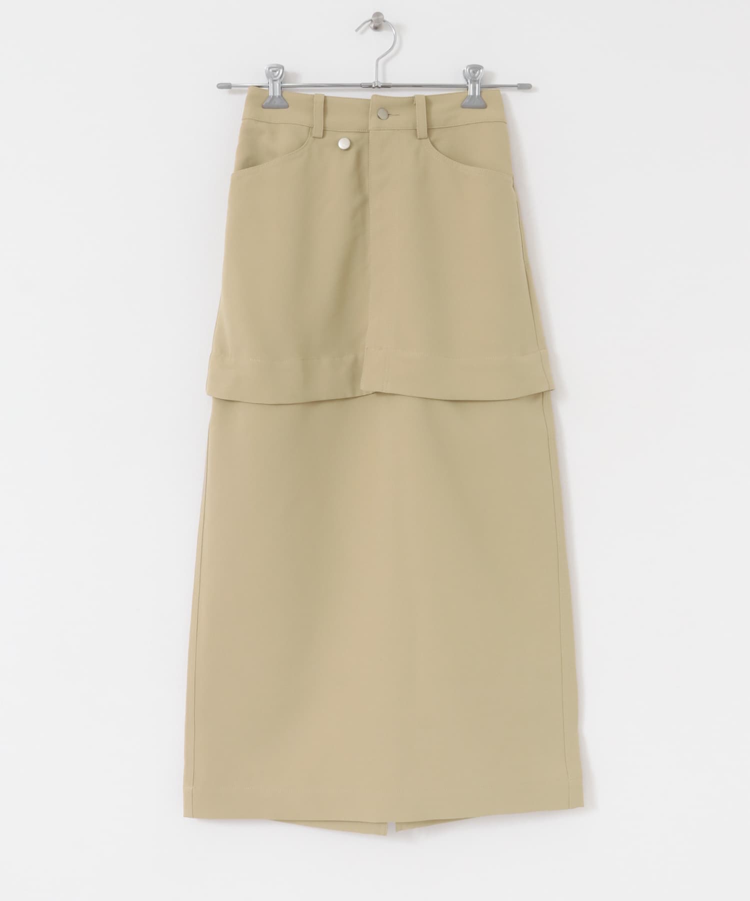 マルチWAYスカート BEIGE one