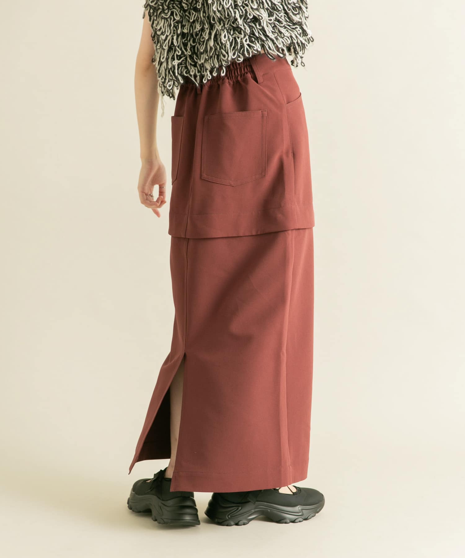 身長：160cm サイズ：one