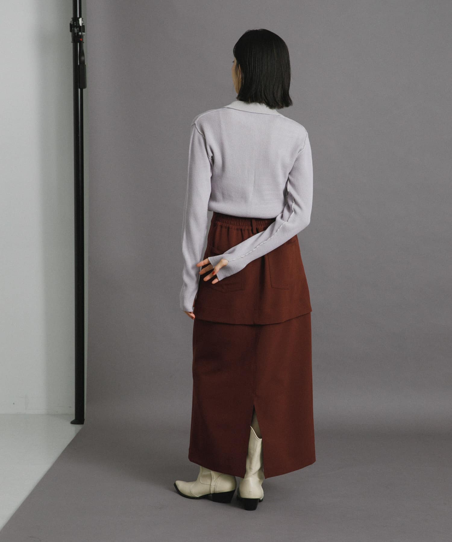 身長：159cm サイズ：one