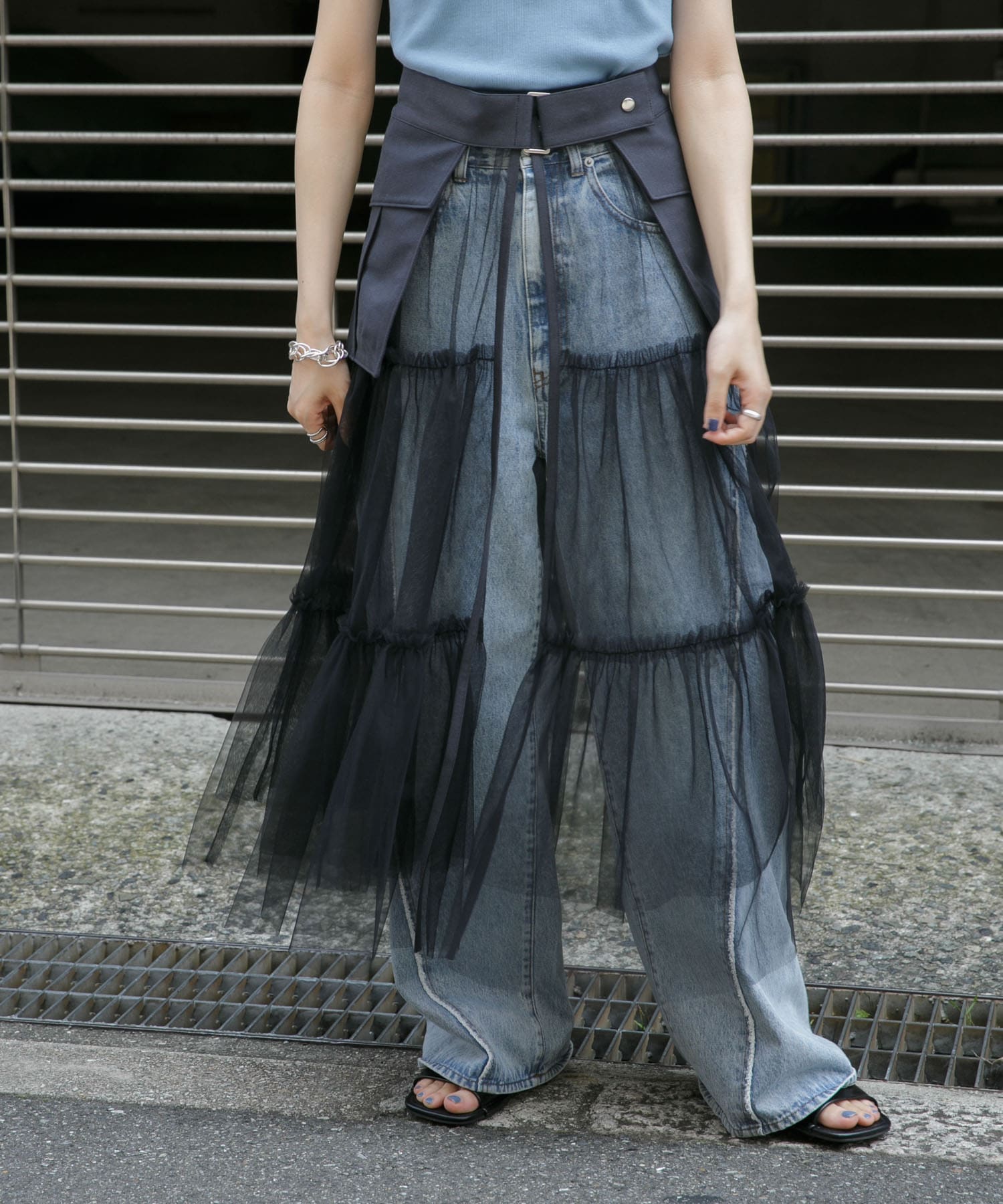 身長：160cm サイズ：one