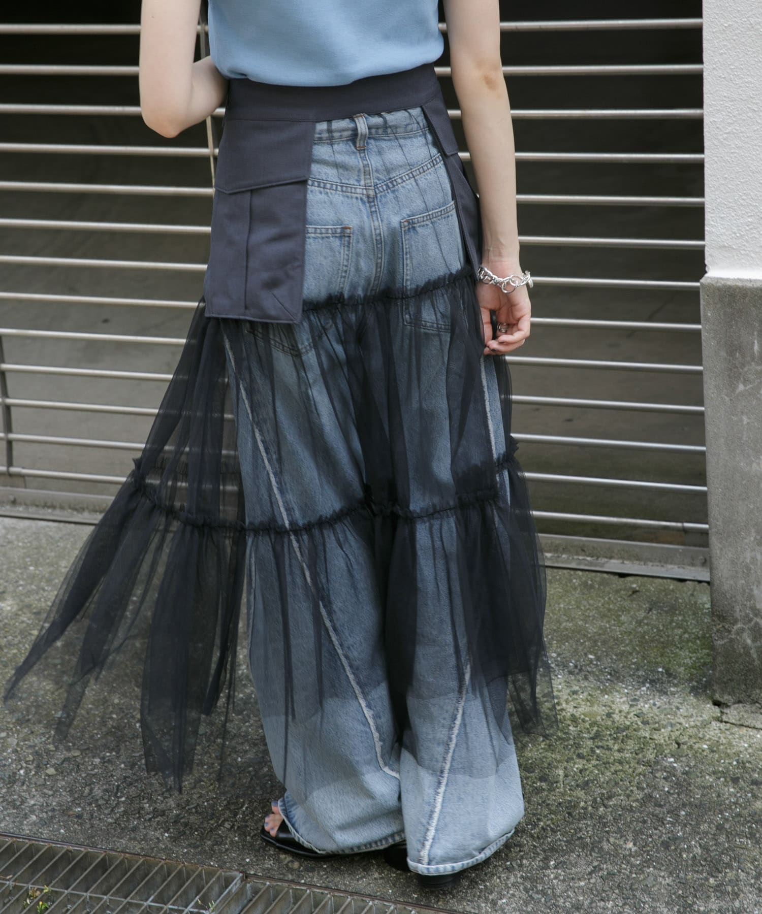 身長：160cm サイズ：one