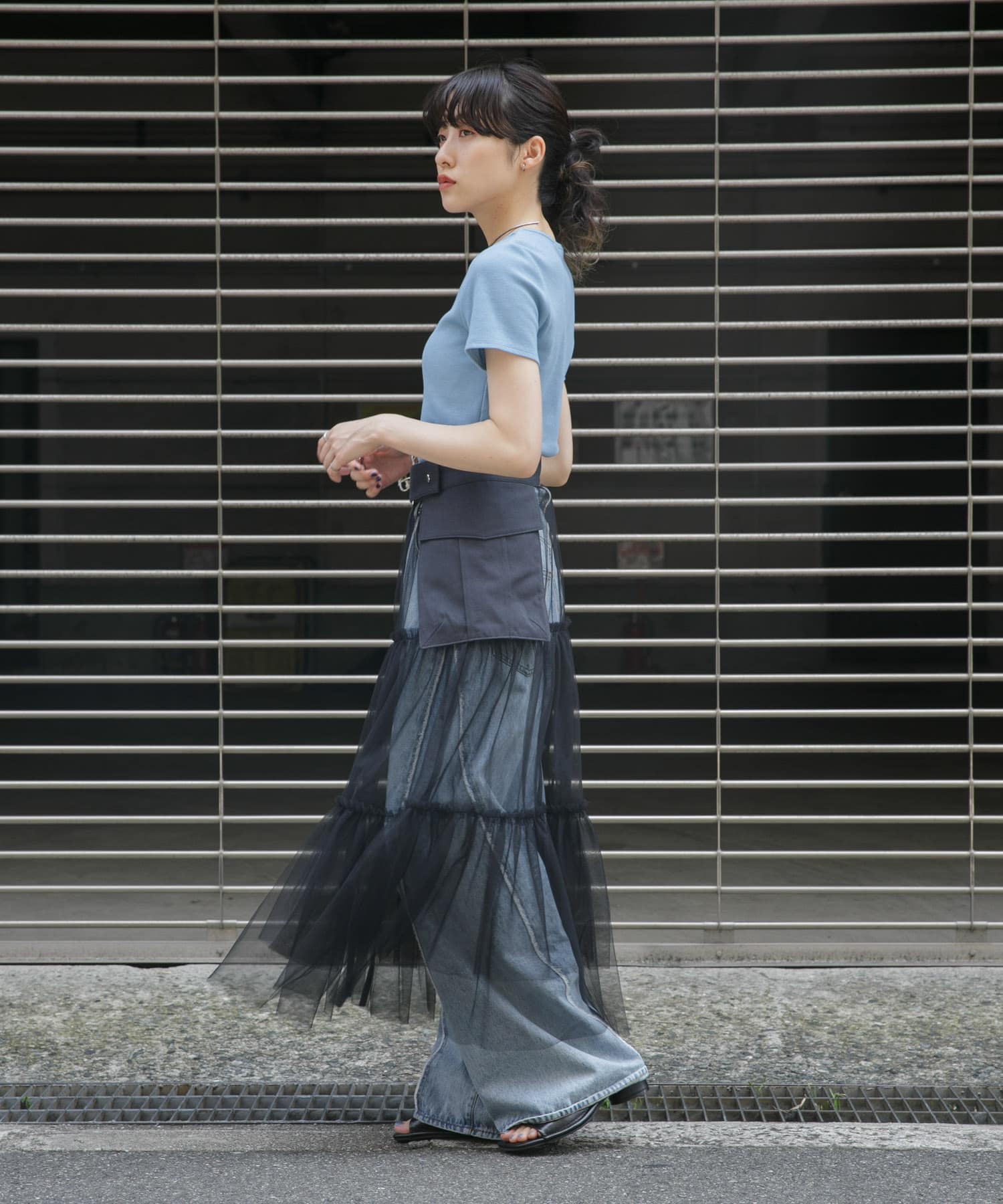 身長：160cm サイズ：one