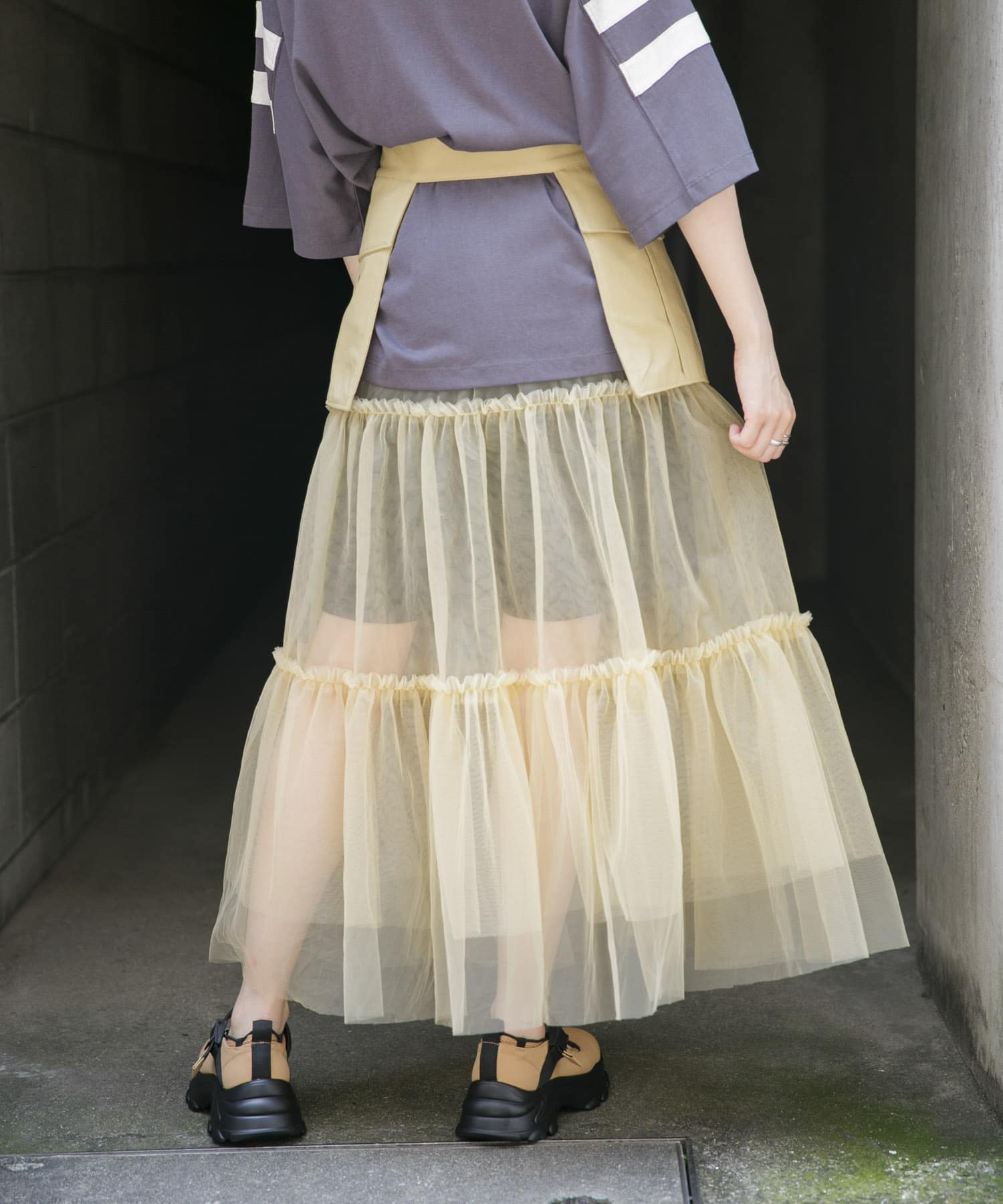 身長：160cm サイズ：one