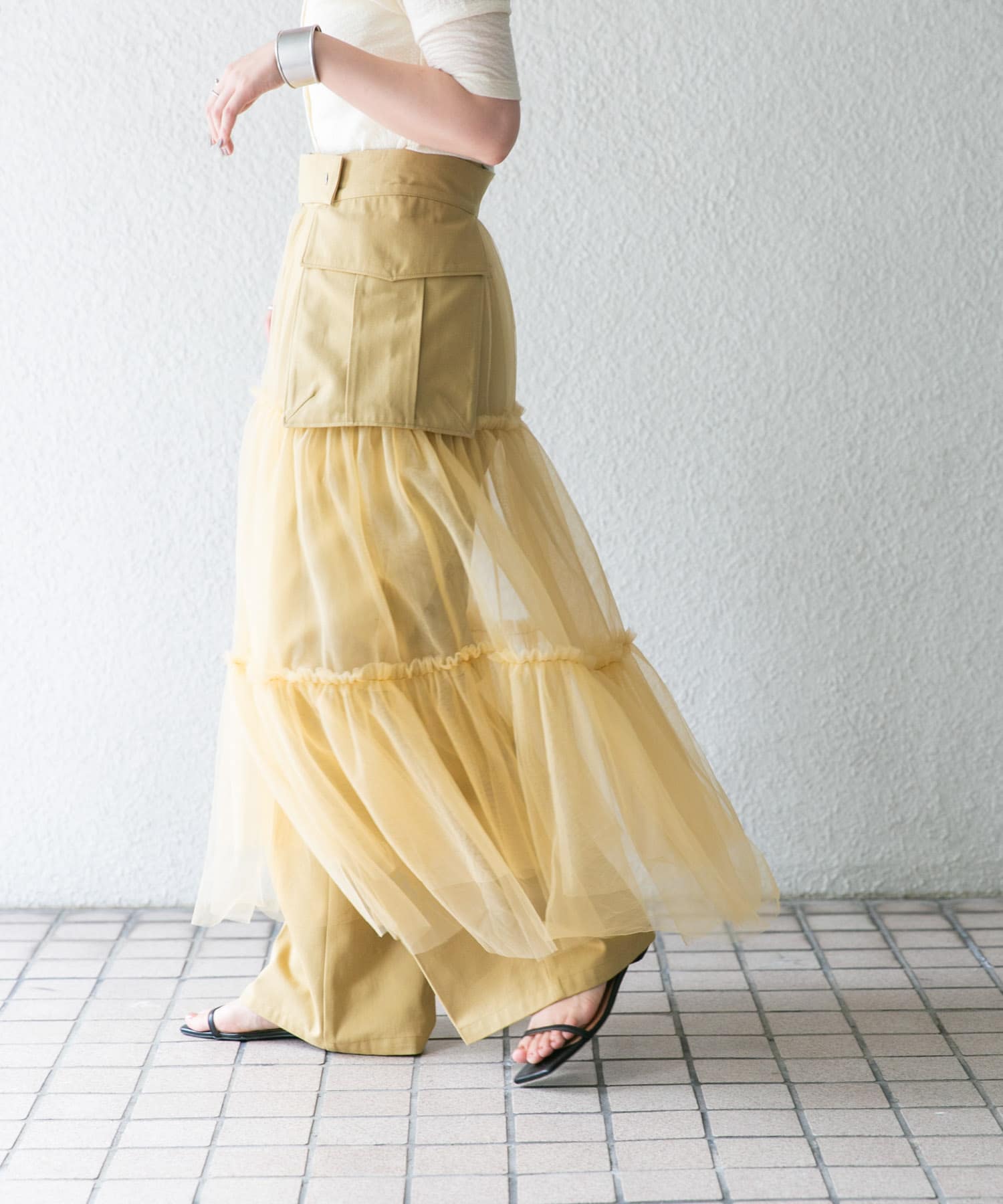 身長：160cm サイズ：one