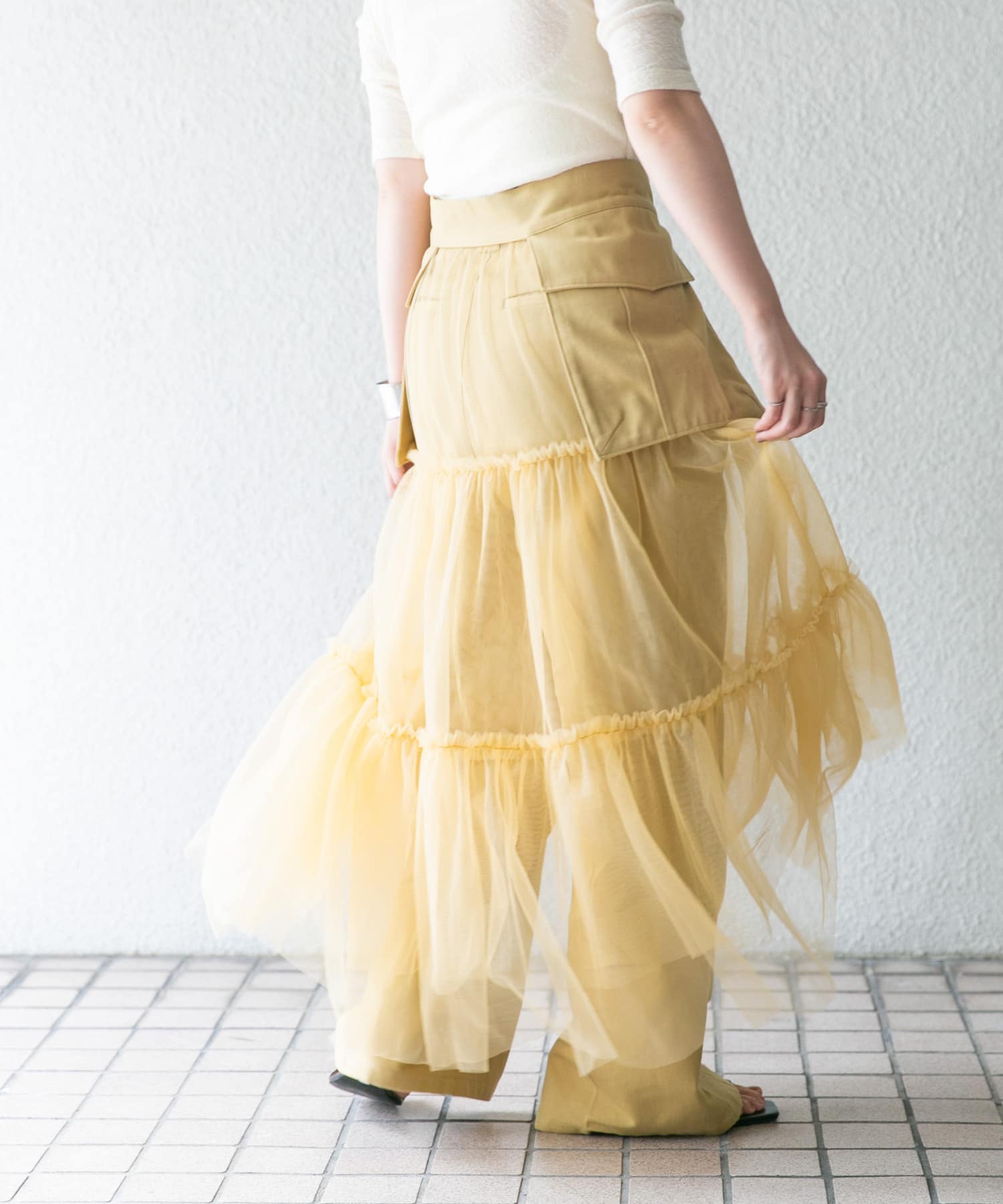 身長：160cm サイズ：one