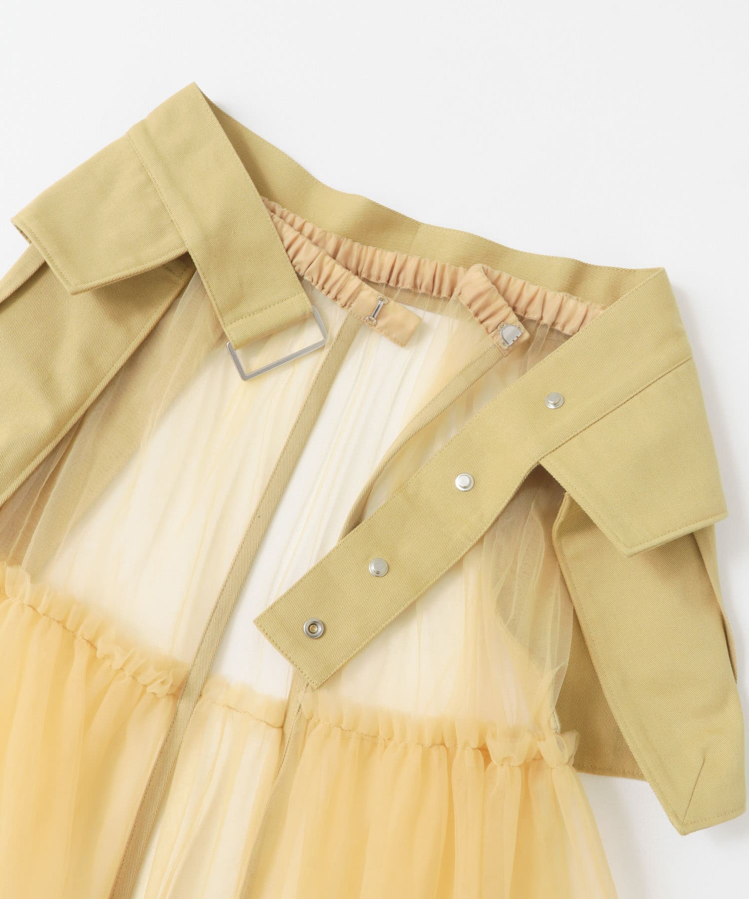 ポケットベルトSETチュールスカート BEIGE one