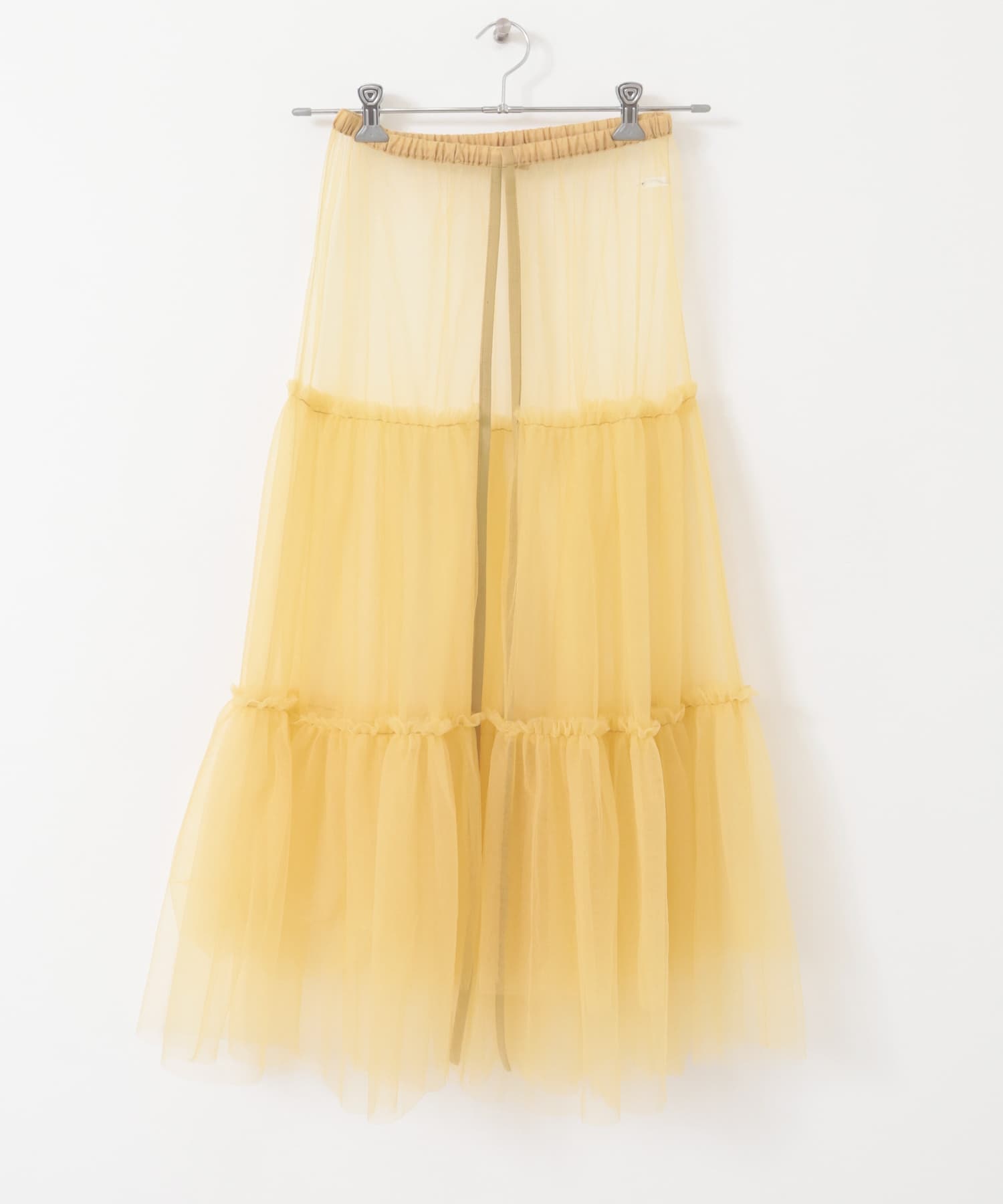 ポケットベルトSETチュールスカート BEIGE one