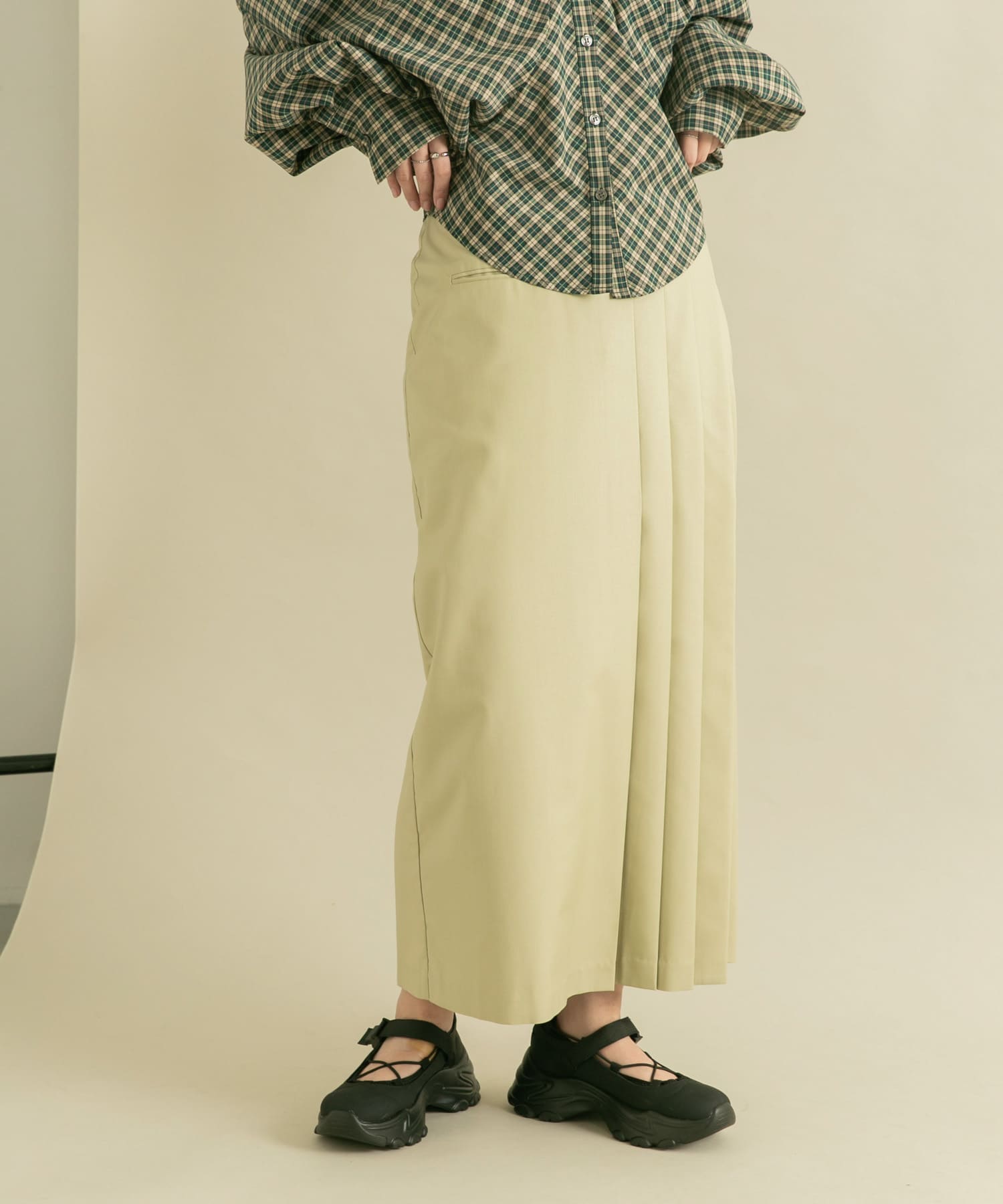 身長：160cm サイズ：one
