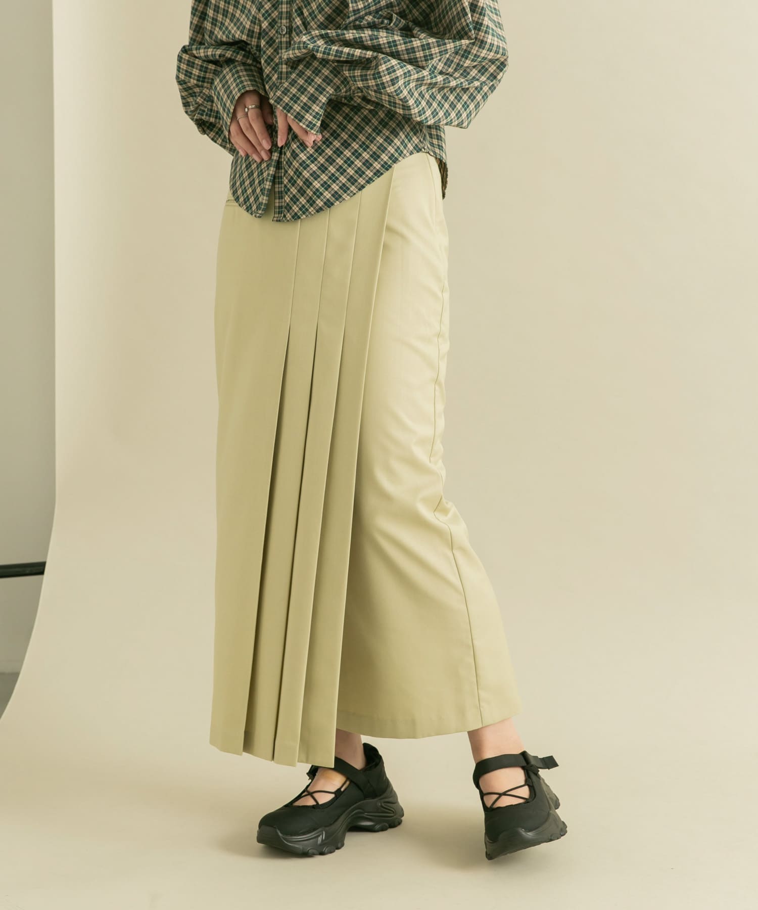 身長：160cm サイズ：one