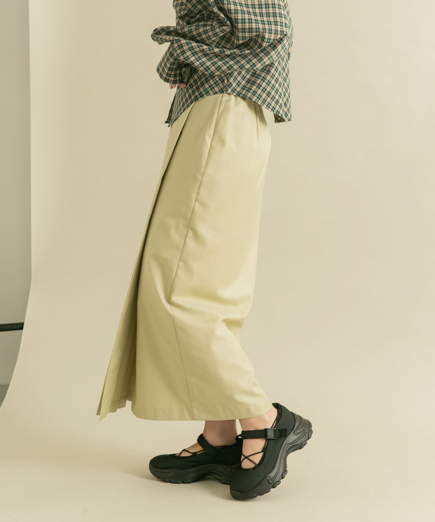 身長：160cm サイズ：one