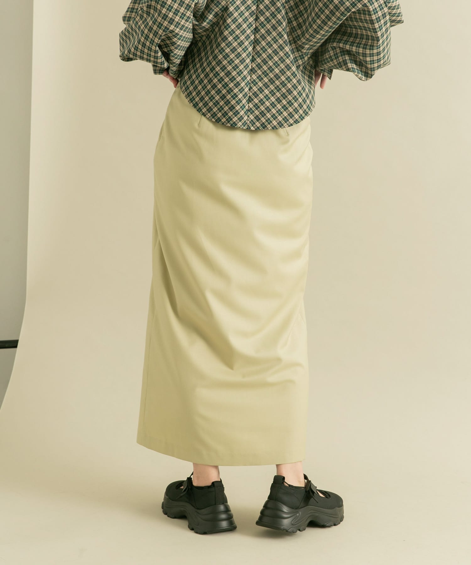 身長：160cm サイズ：one