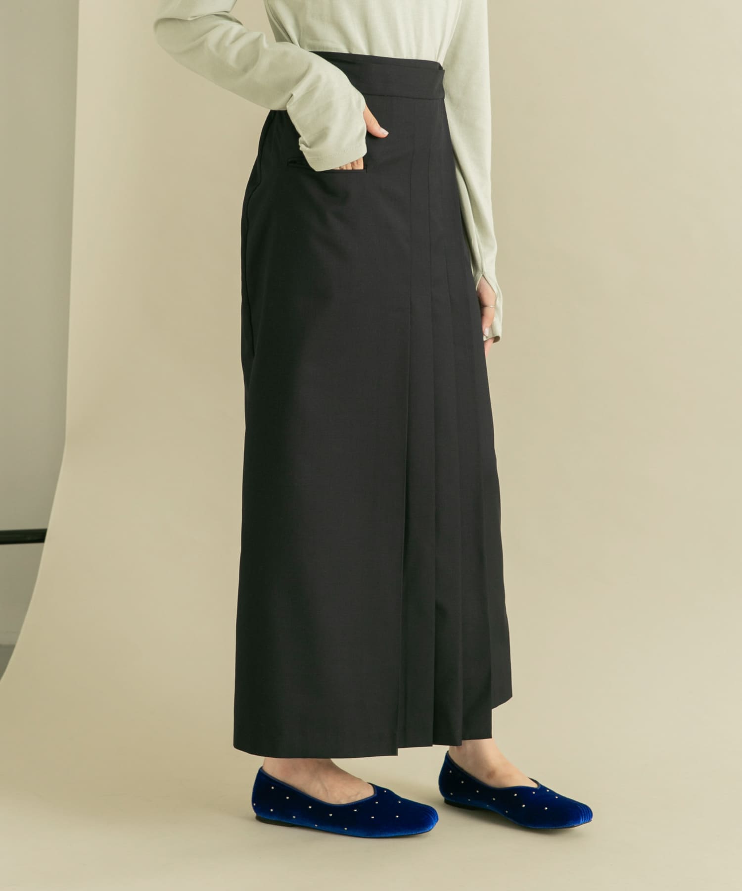 身長：160cm サイズ：one