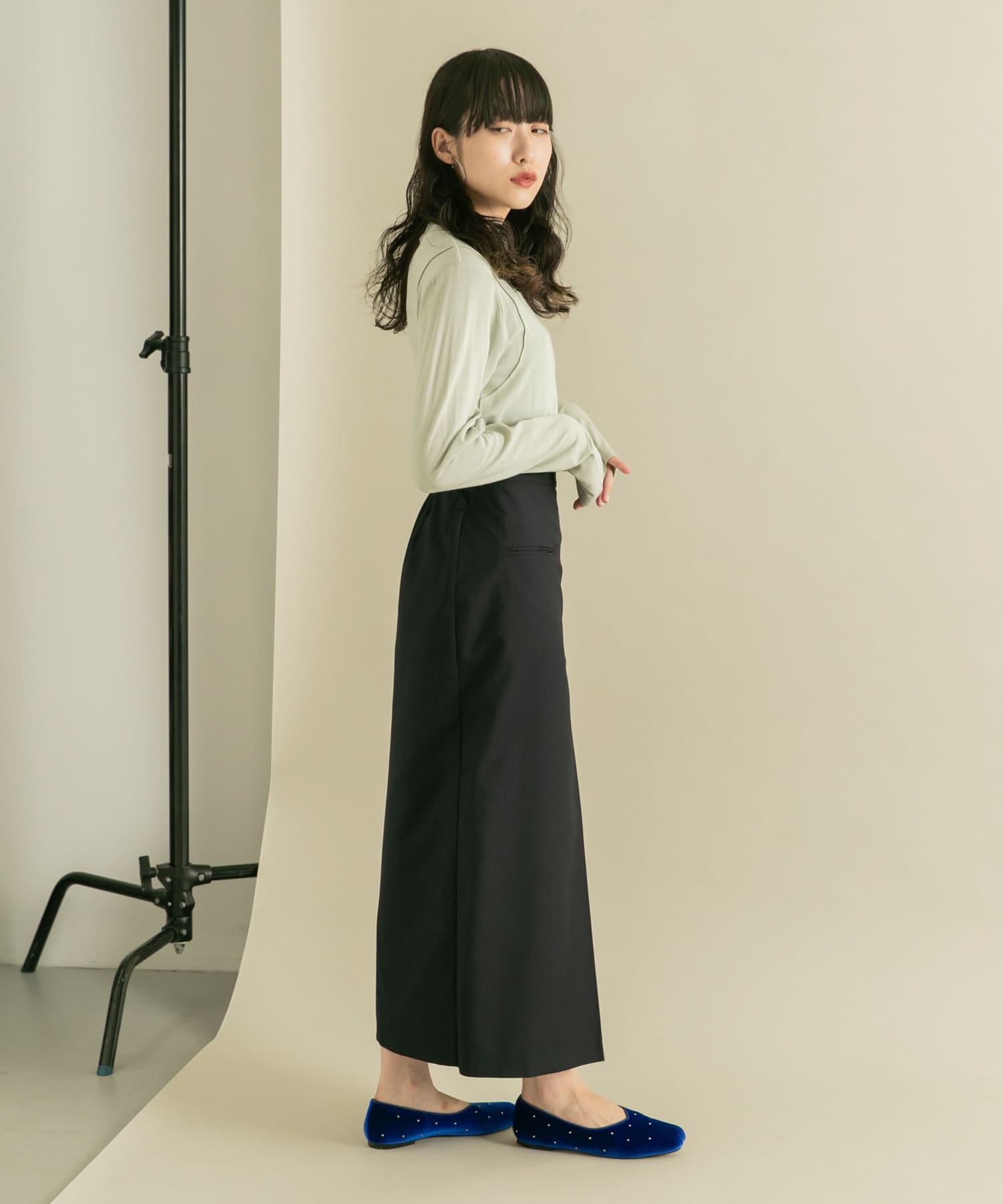 身長：160cm サイズ：one