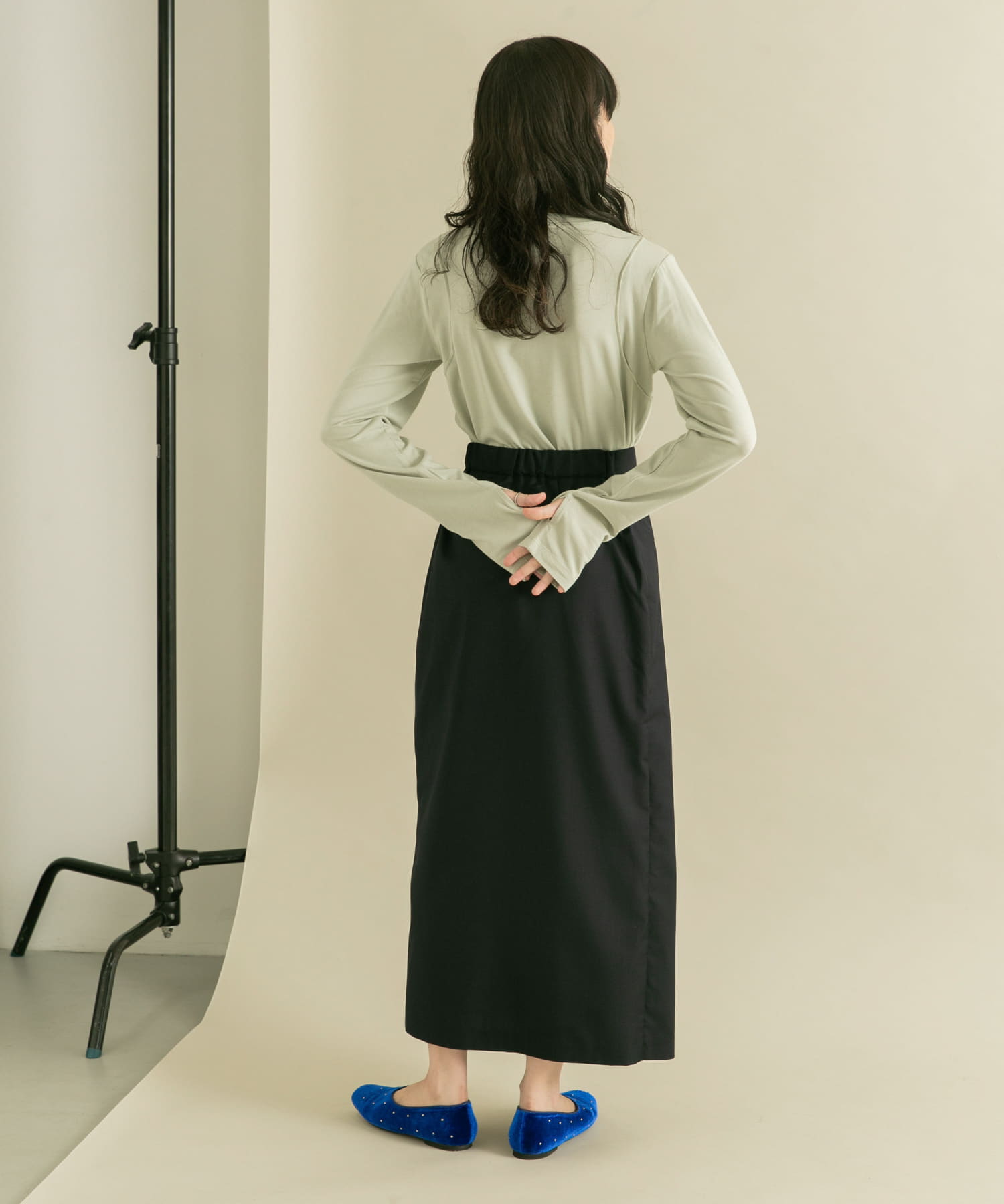 身長：160cm サイズ：one