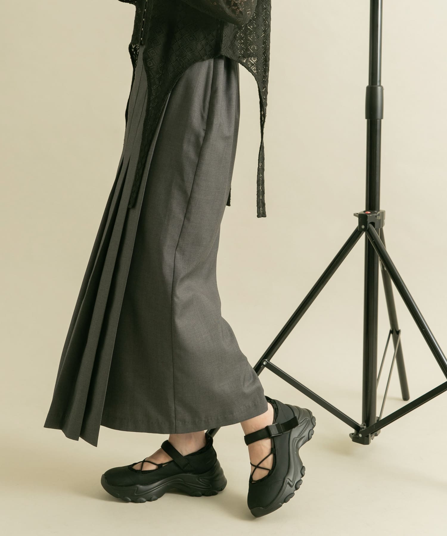 身長：160cm サイズ：one