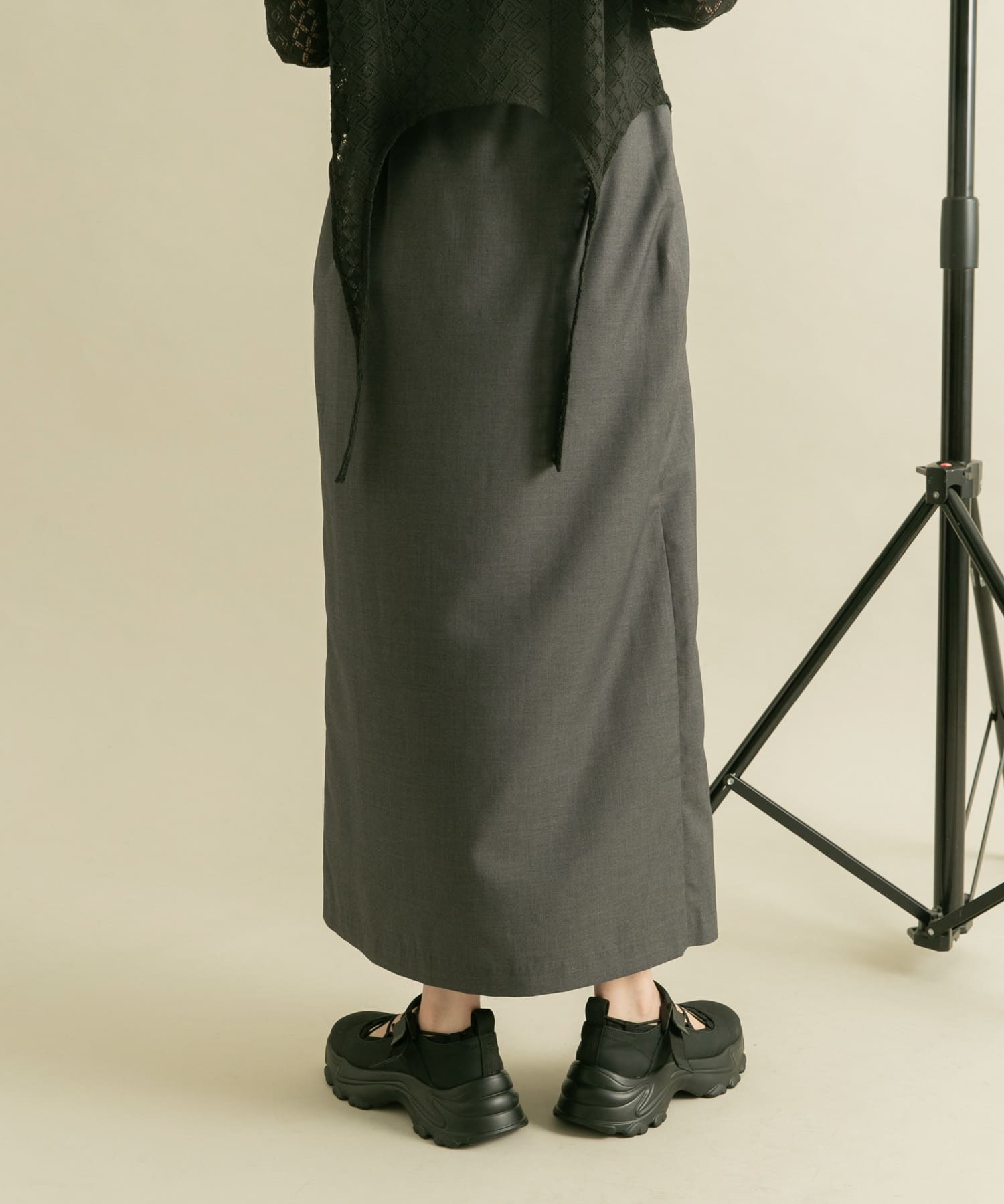 身長：160cm サイズ：one