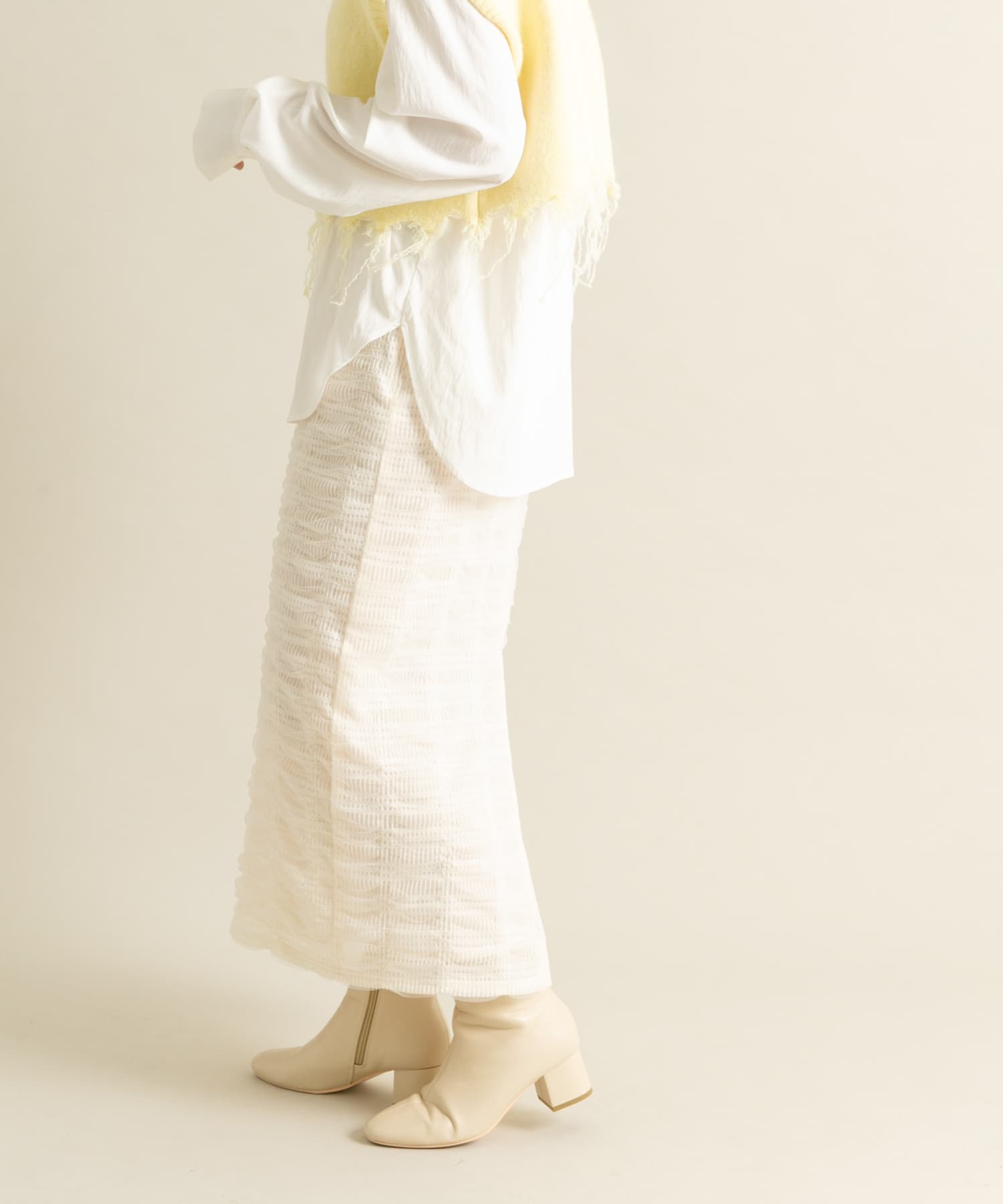 身長：160cm サイズ：one