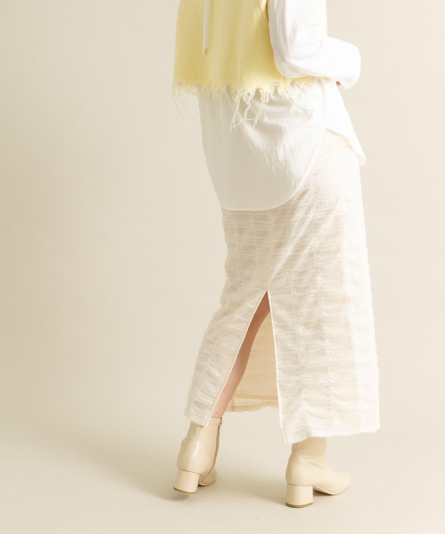 身長：160cm サイズ：one