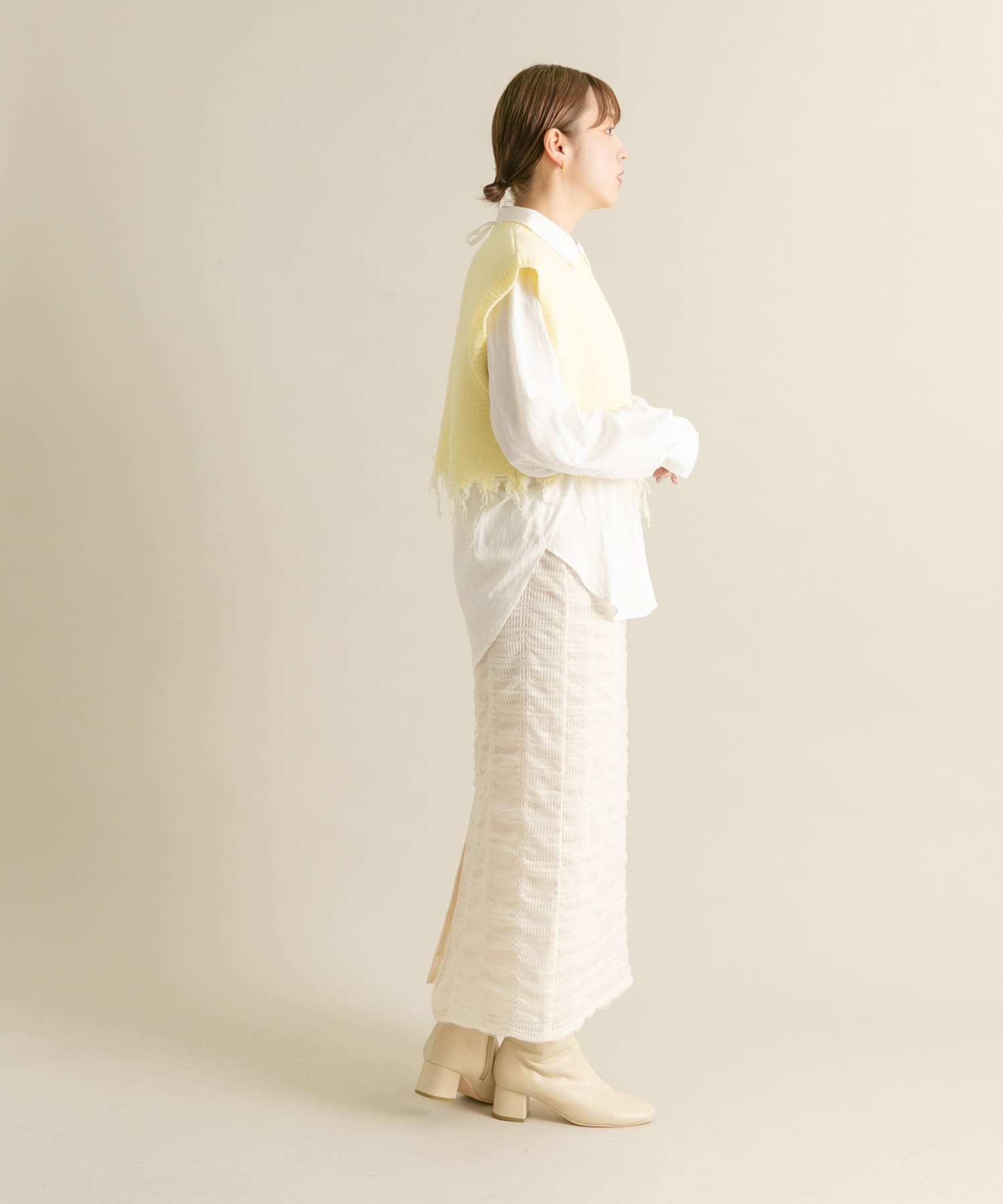 身長：160cm サイズ：one