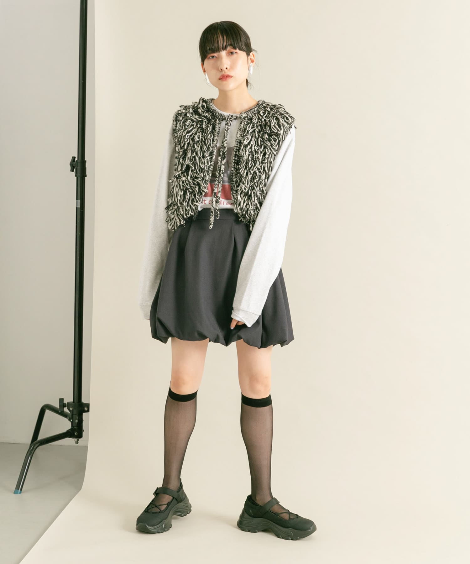 バルーンミニスカート(one CCL NAVY): スカート｜URBAN RESEARCH