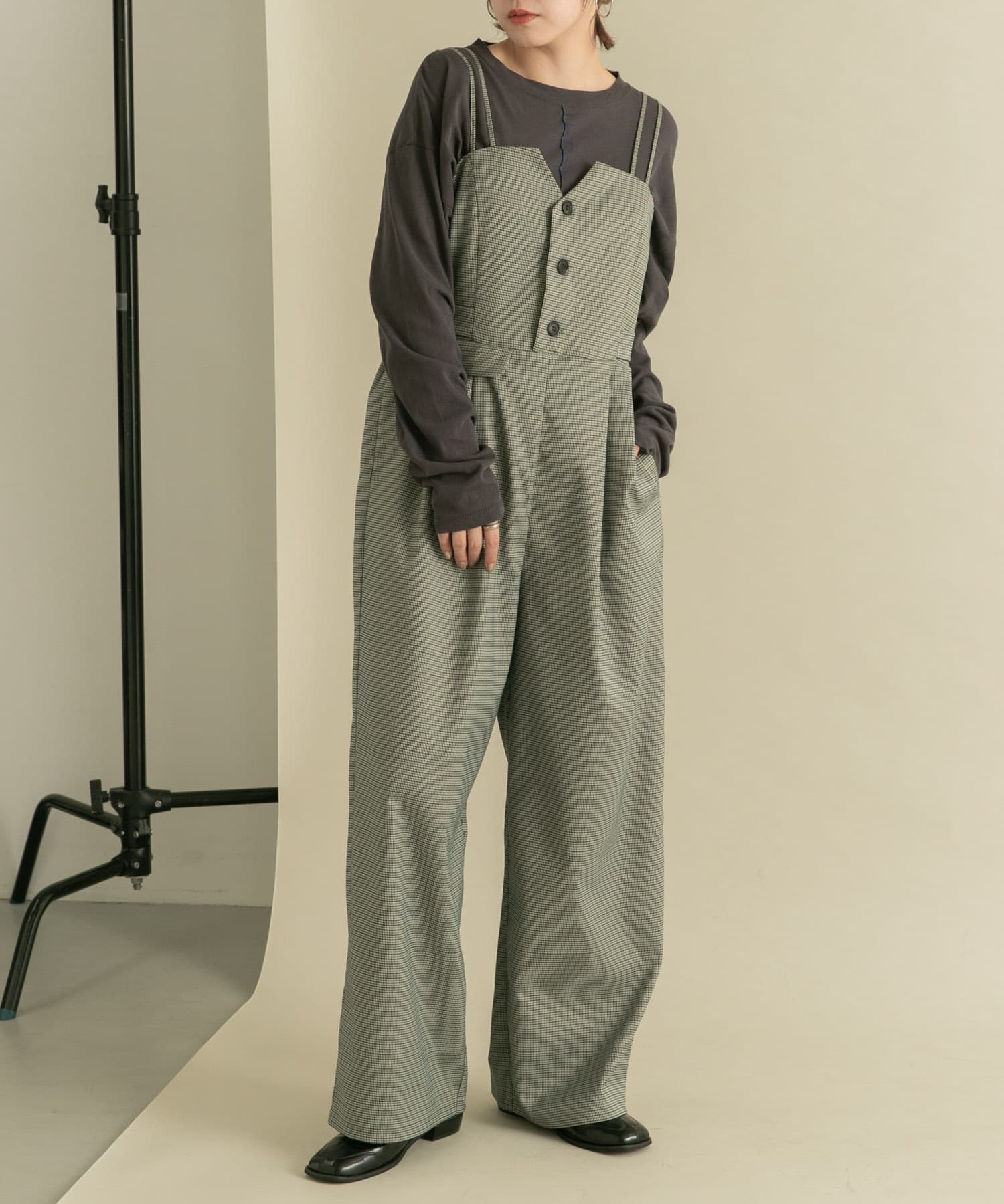 身長：160cm サイズ：one
