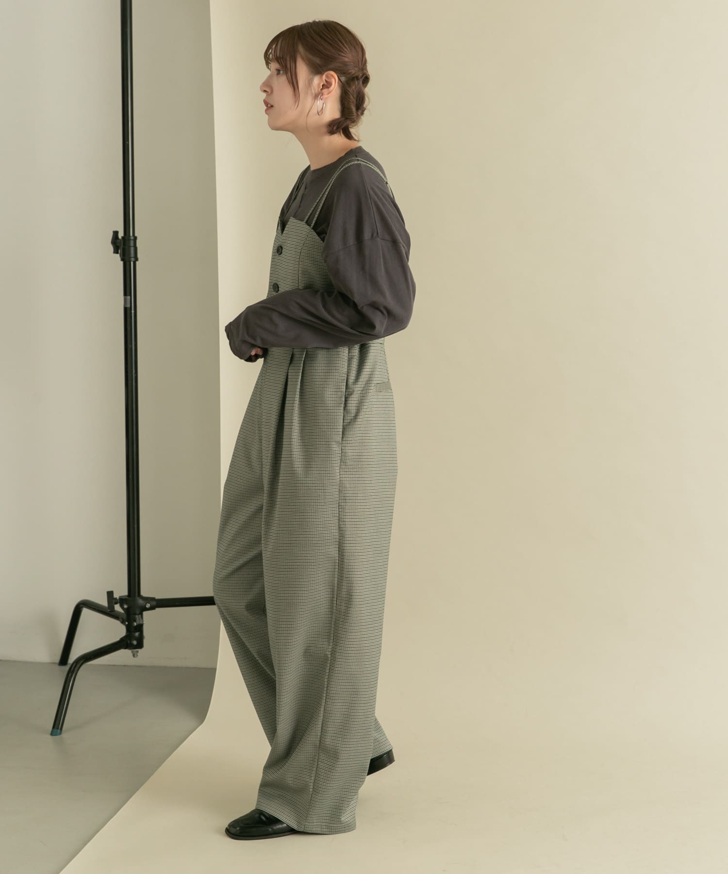 身長：160cm サイズ：one