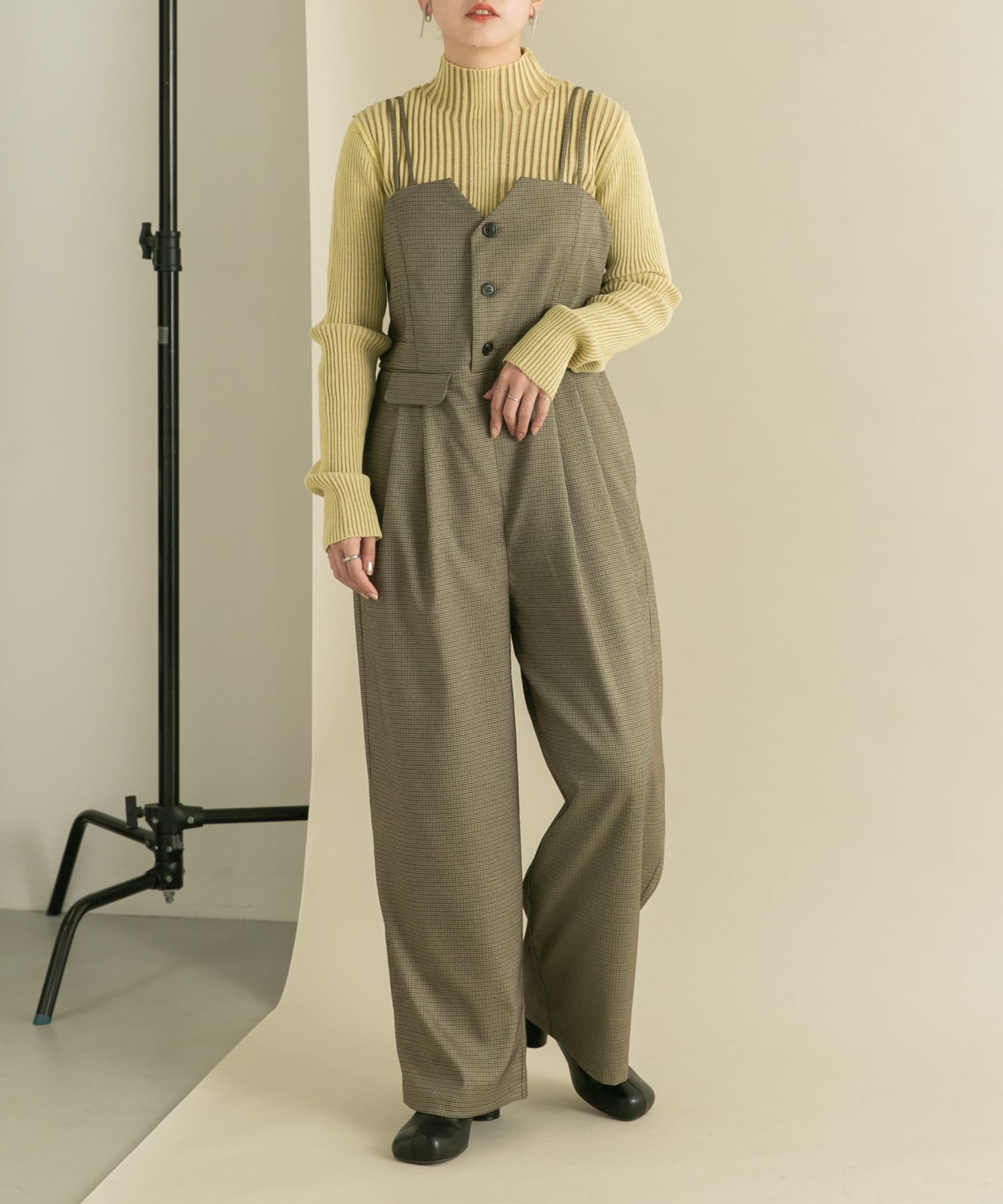 身長：160cm サイズ：one