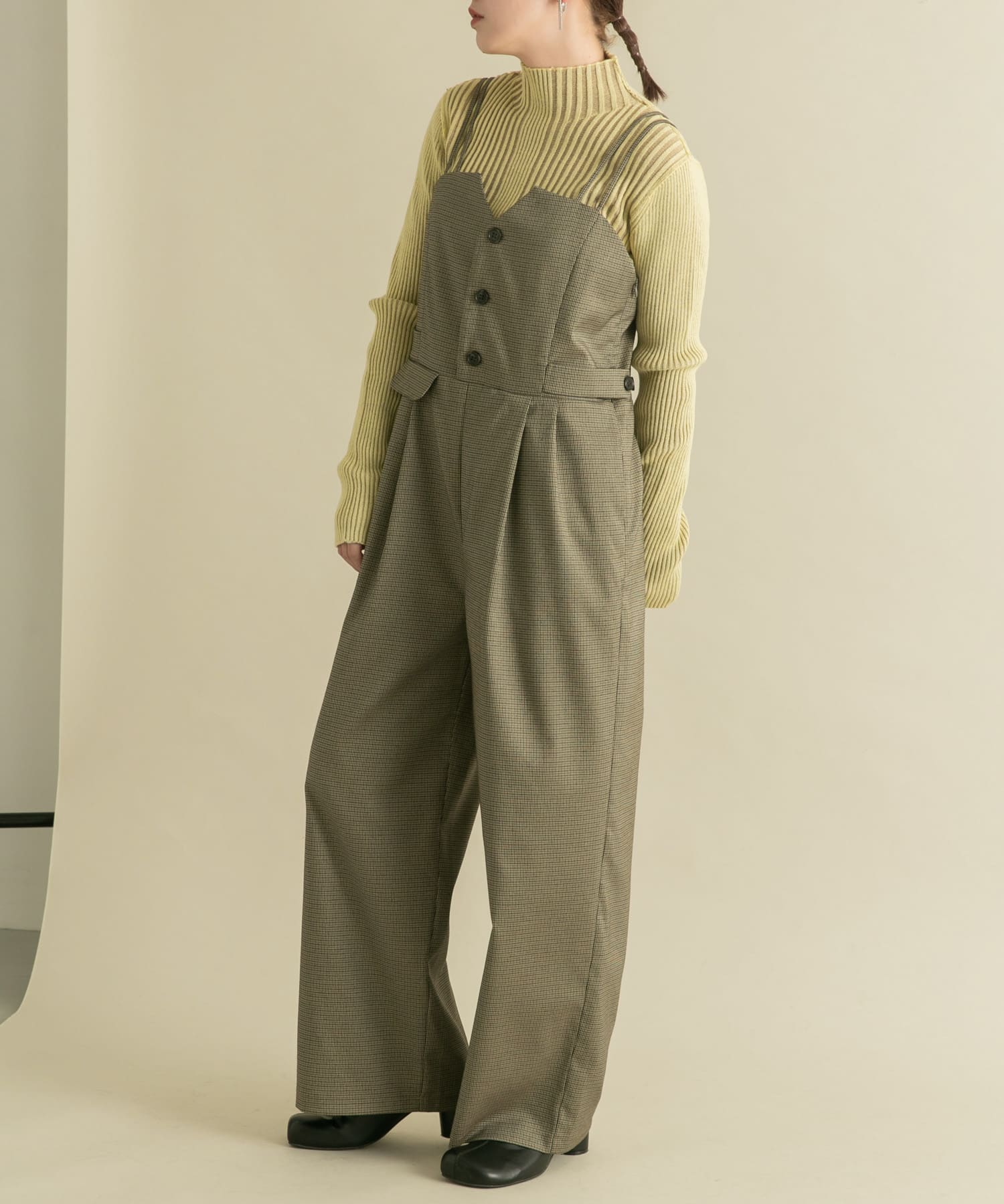 身長：160cm サイズ：one