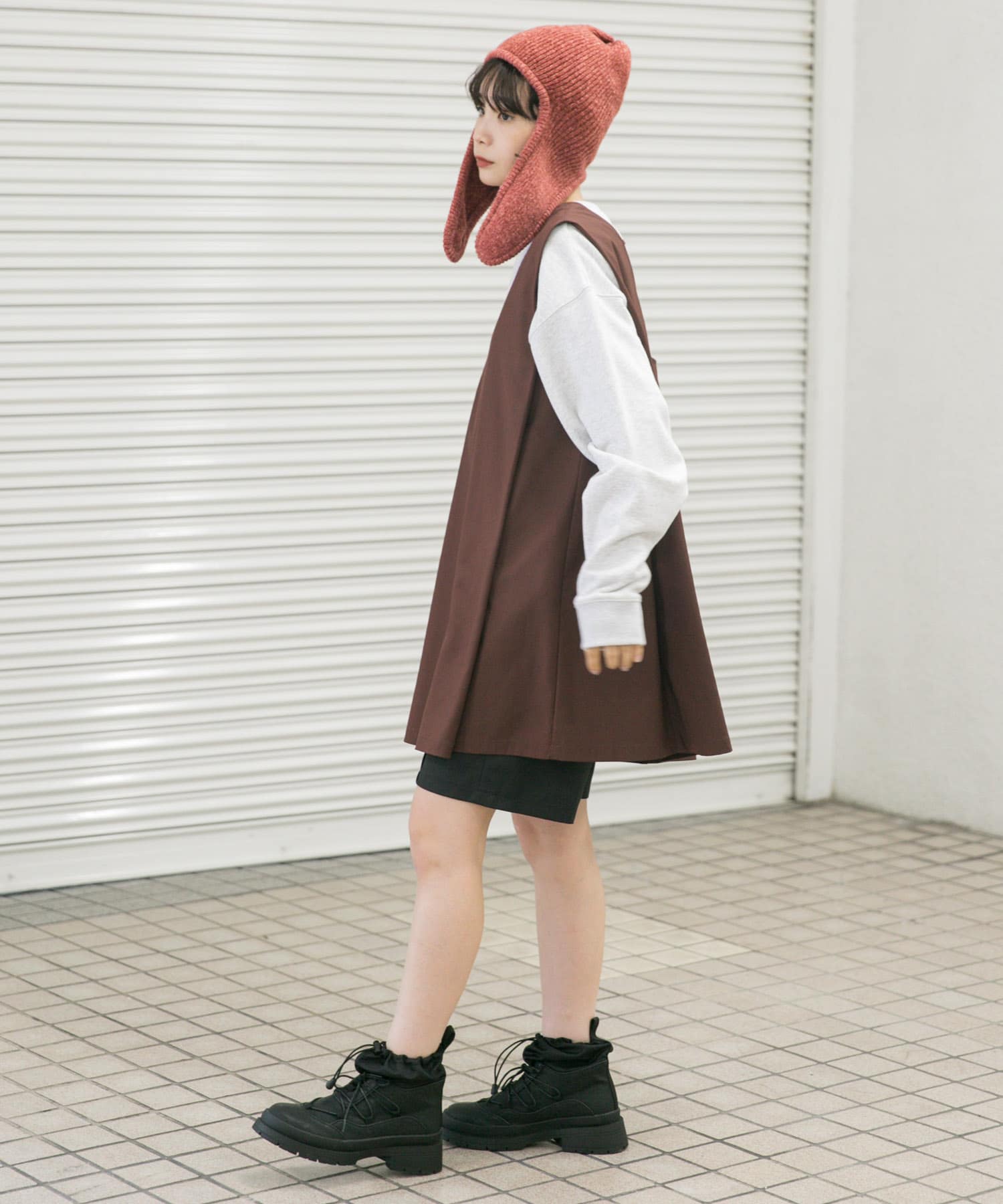 身長：160cm サイズ：one