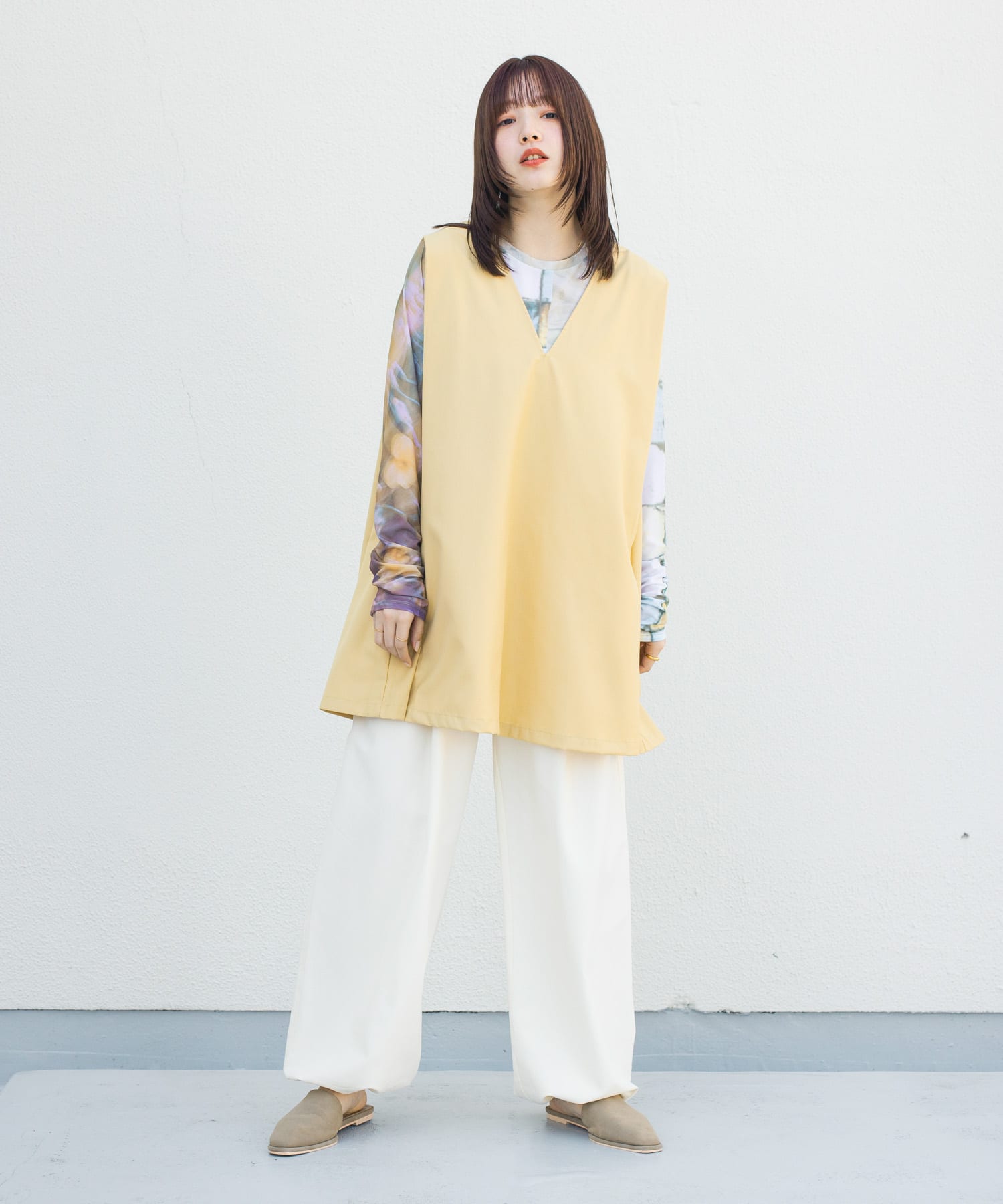 身長：160cm サイズ：one