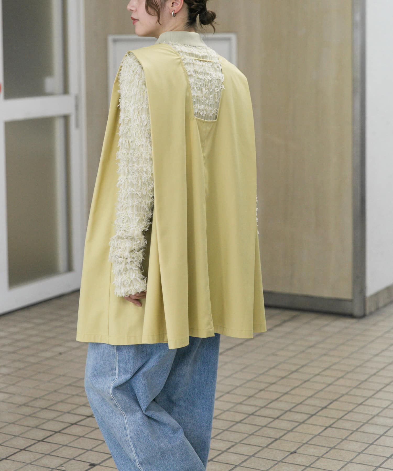 身長：160cm サイズ：one