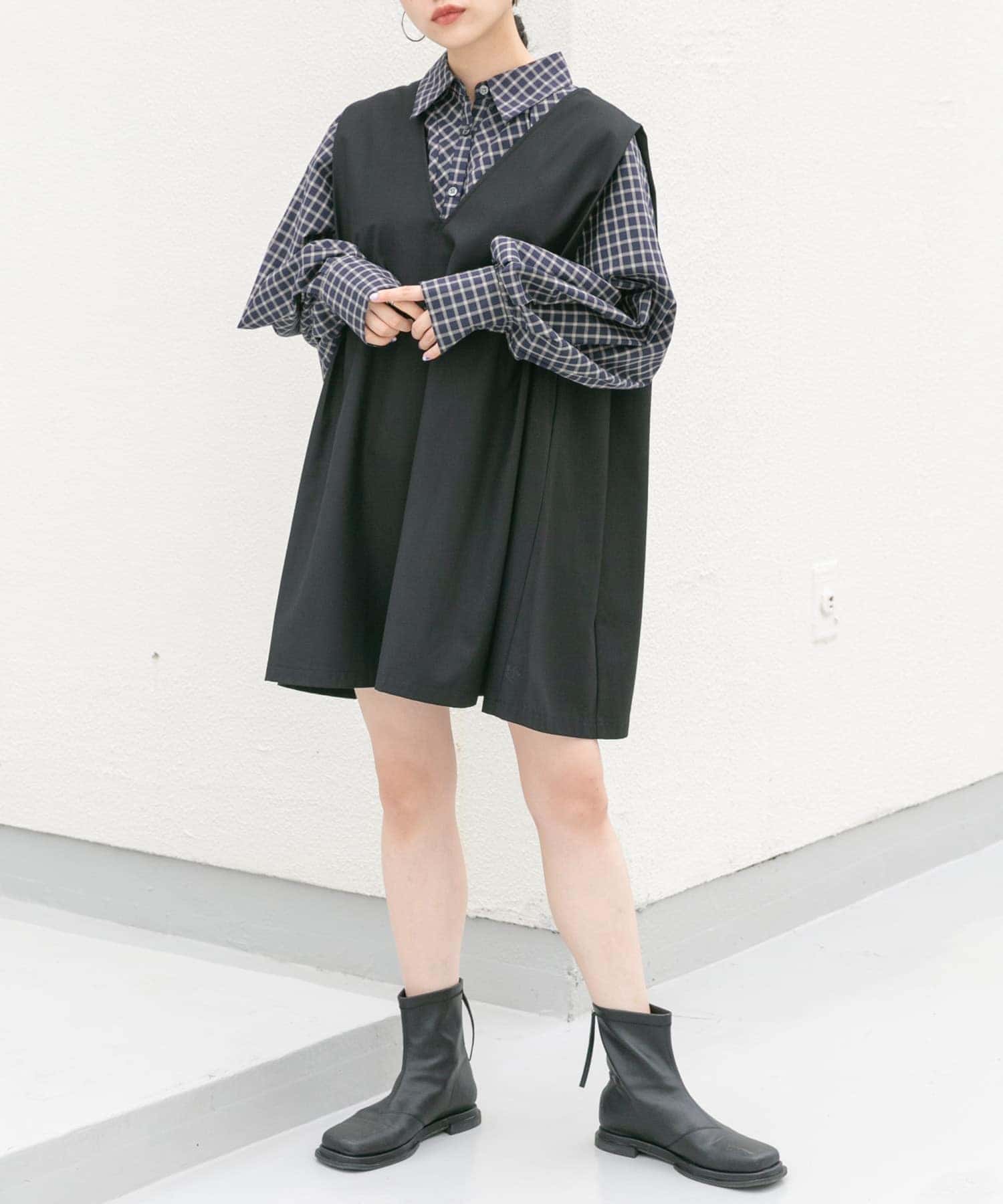 身長：160cm サイズ：one