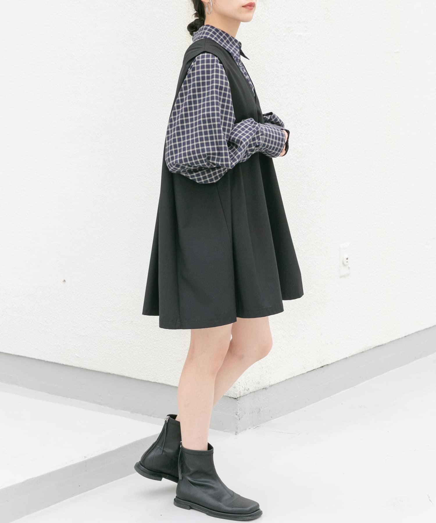 身長：160cm サイズ：one