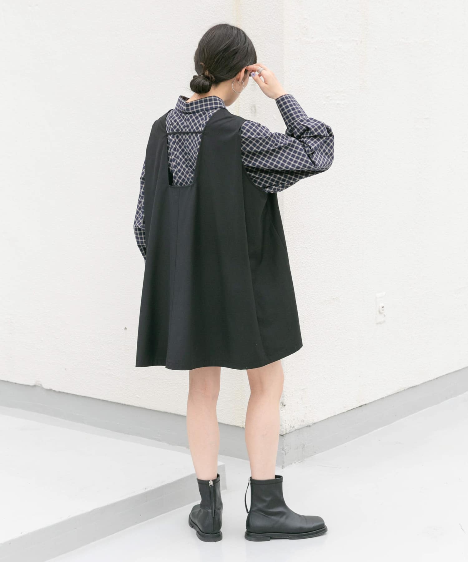 身長：160cm サイズ：one