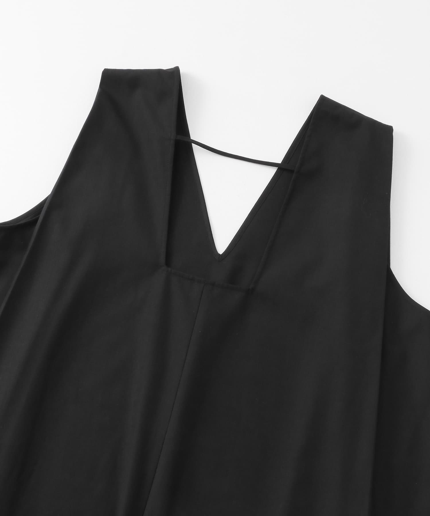 ショルダータックミニワンピース BLACK one