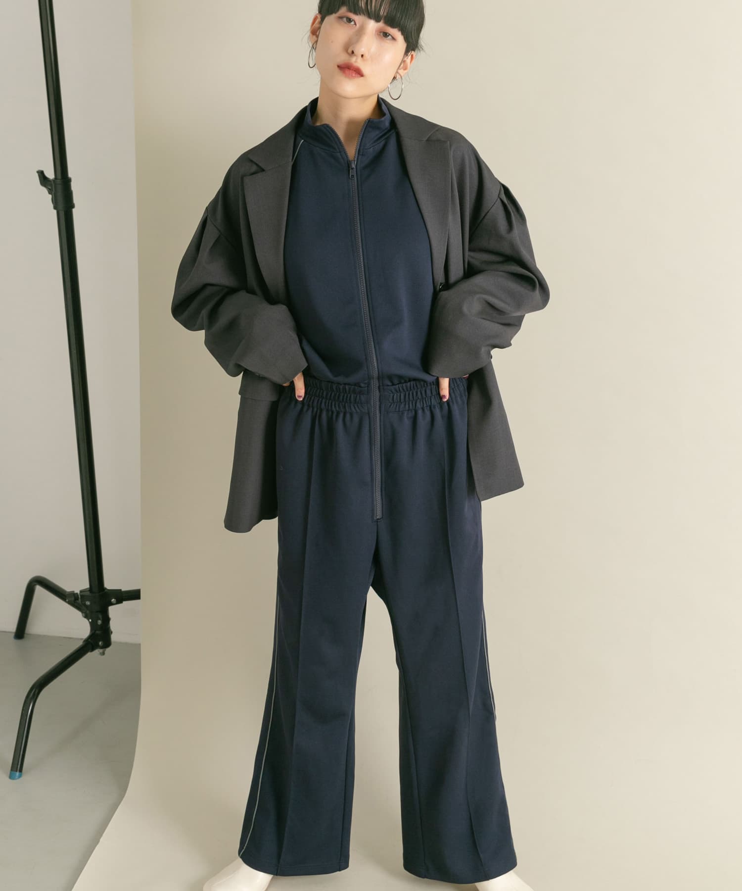 身長：160cm サイズ：one