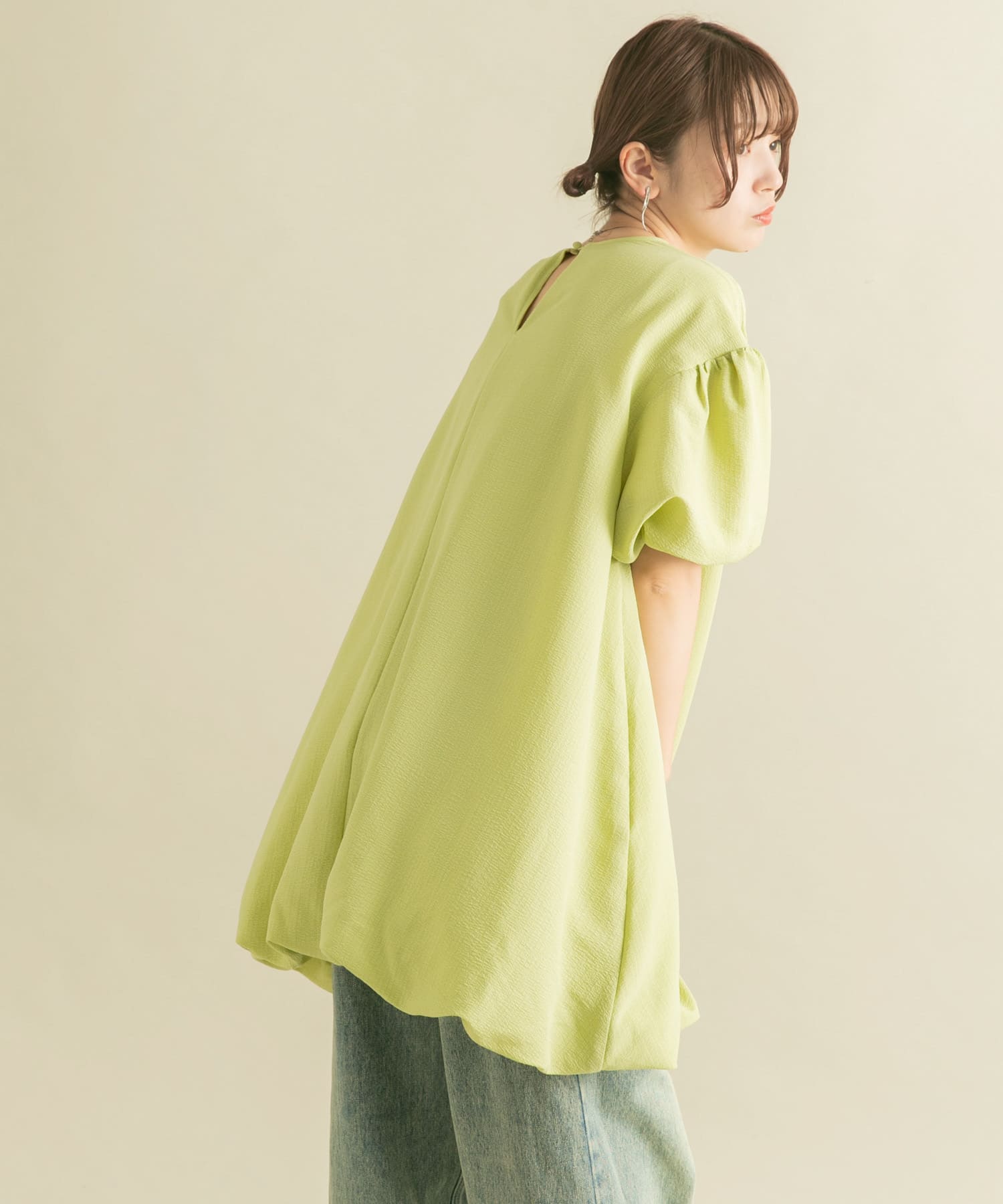身長：160cm サイズ：one