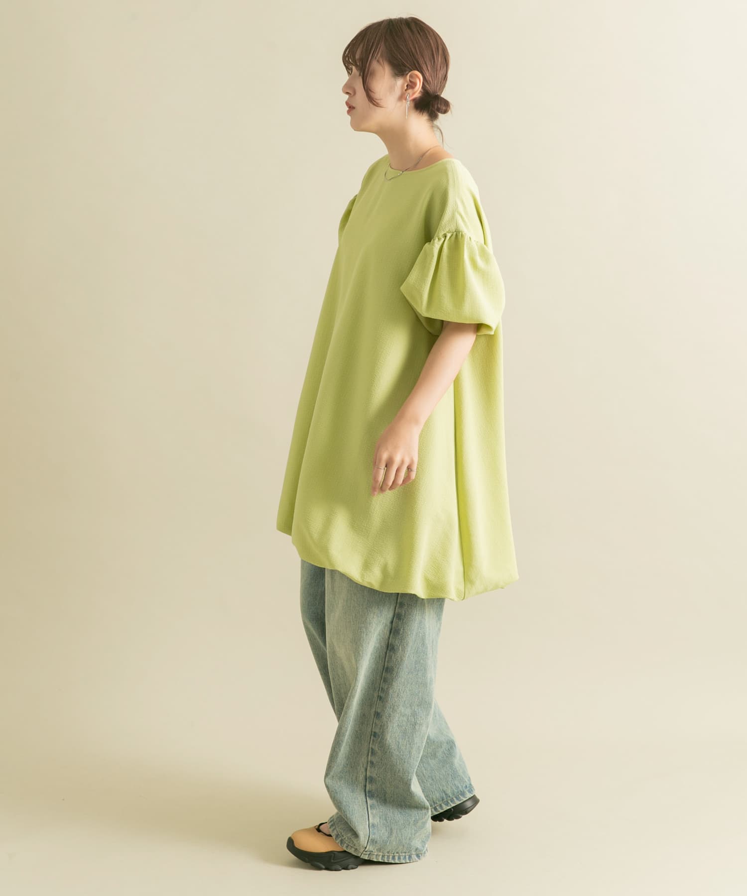 身長：160cm サイズ：one