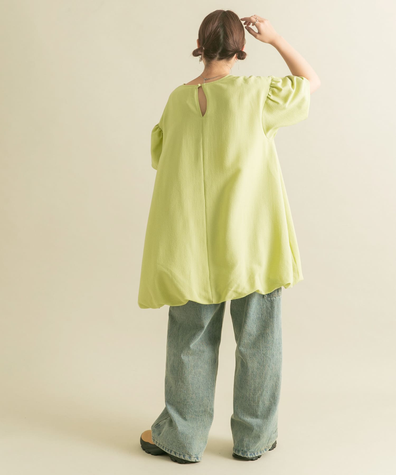 身長：160cm サイズ：one