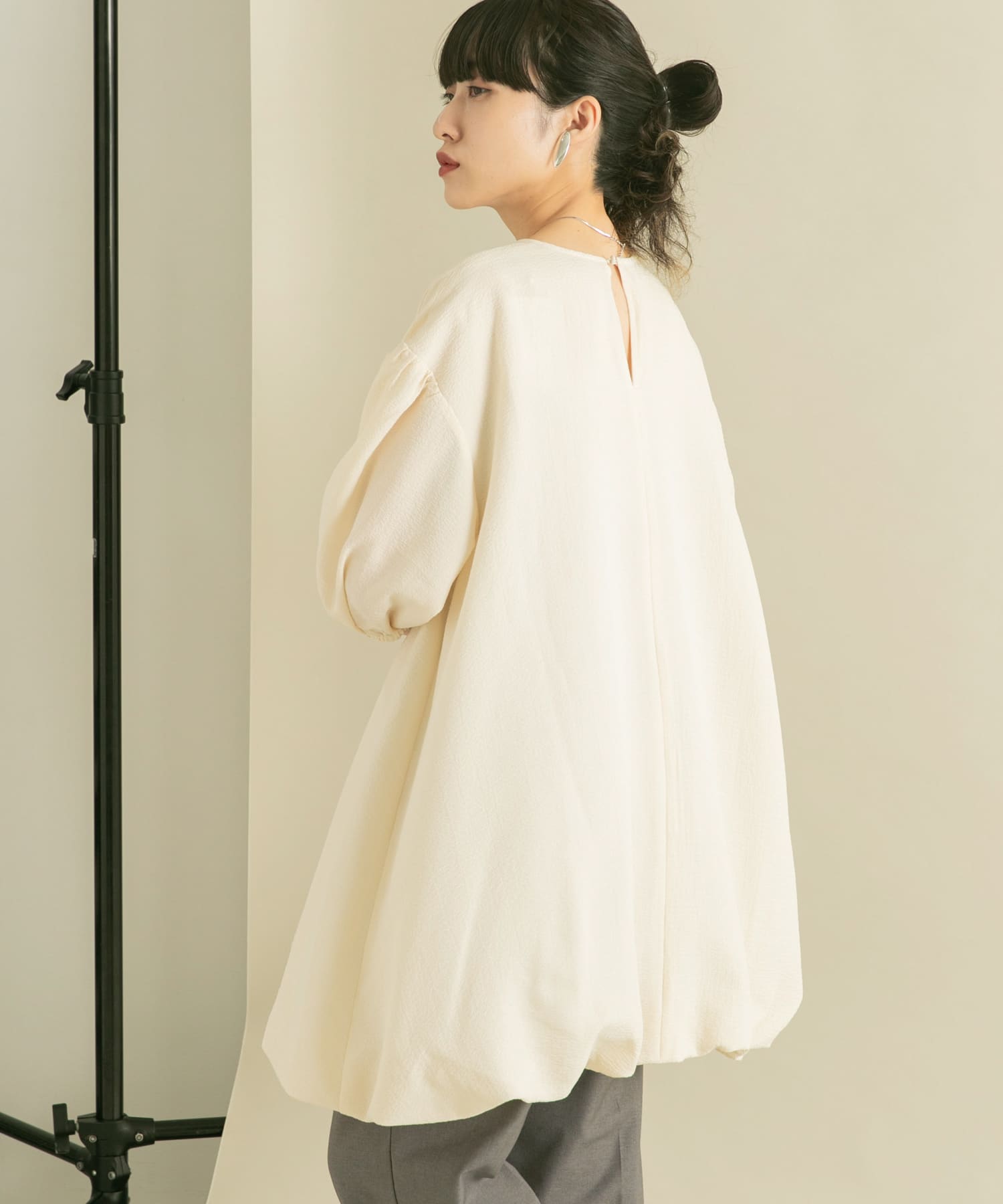 身長：160cm サイズ：one