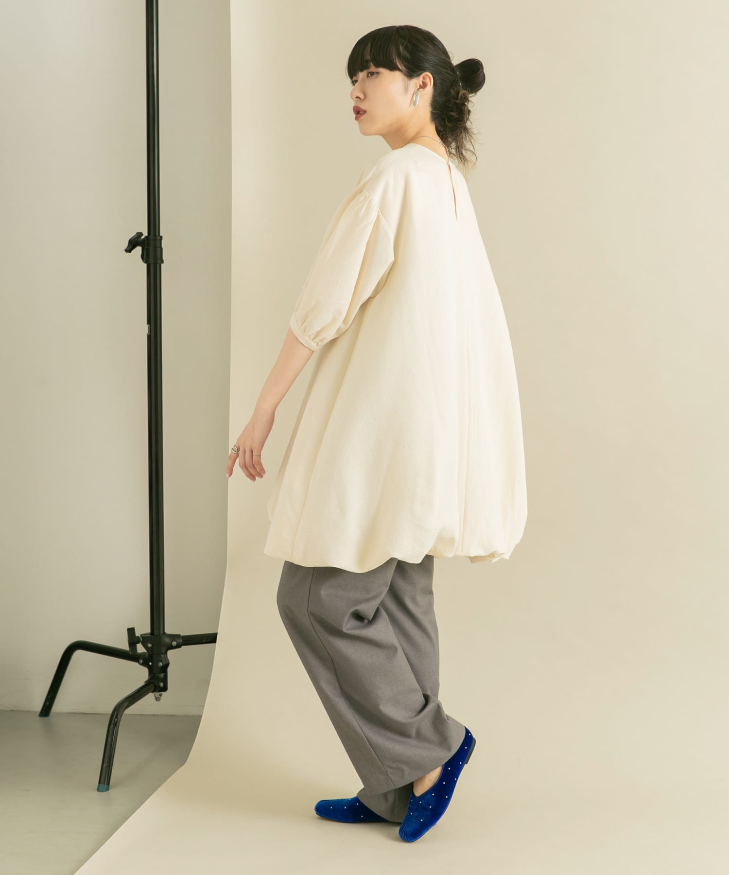 身長：160cm サイズ：one