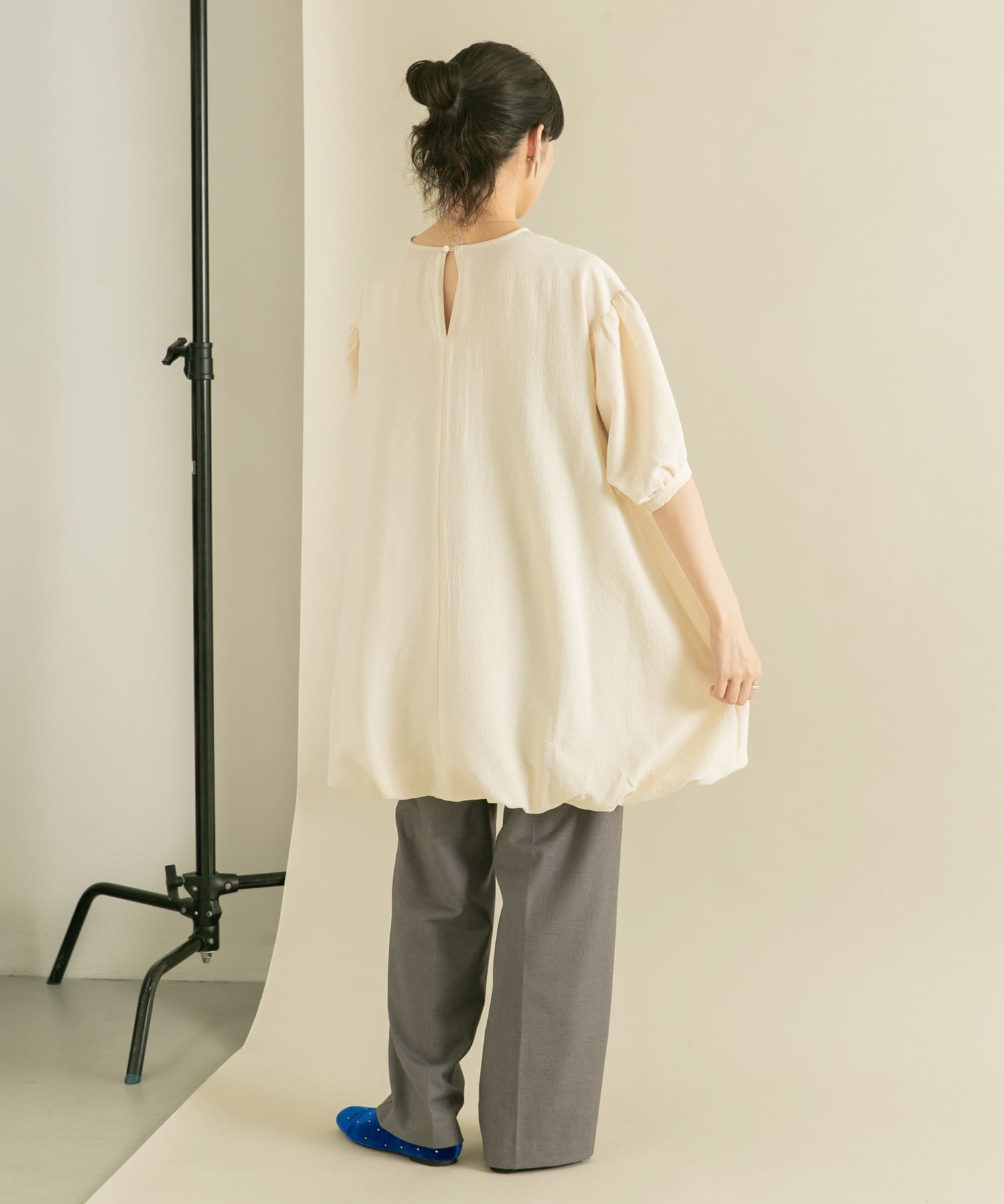 身長：160cm サイズ：one