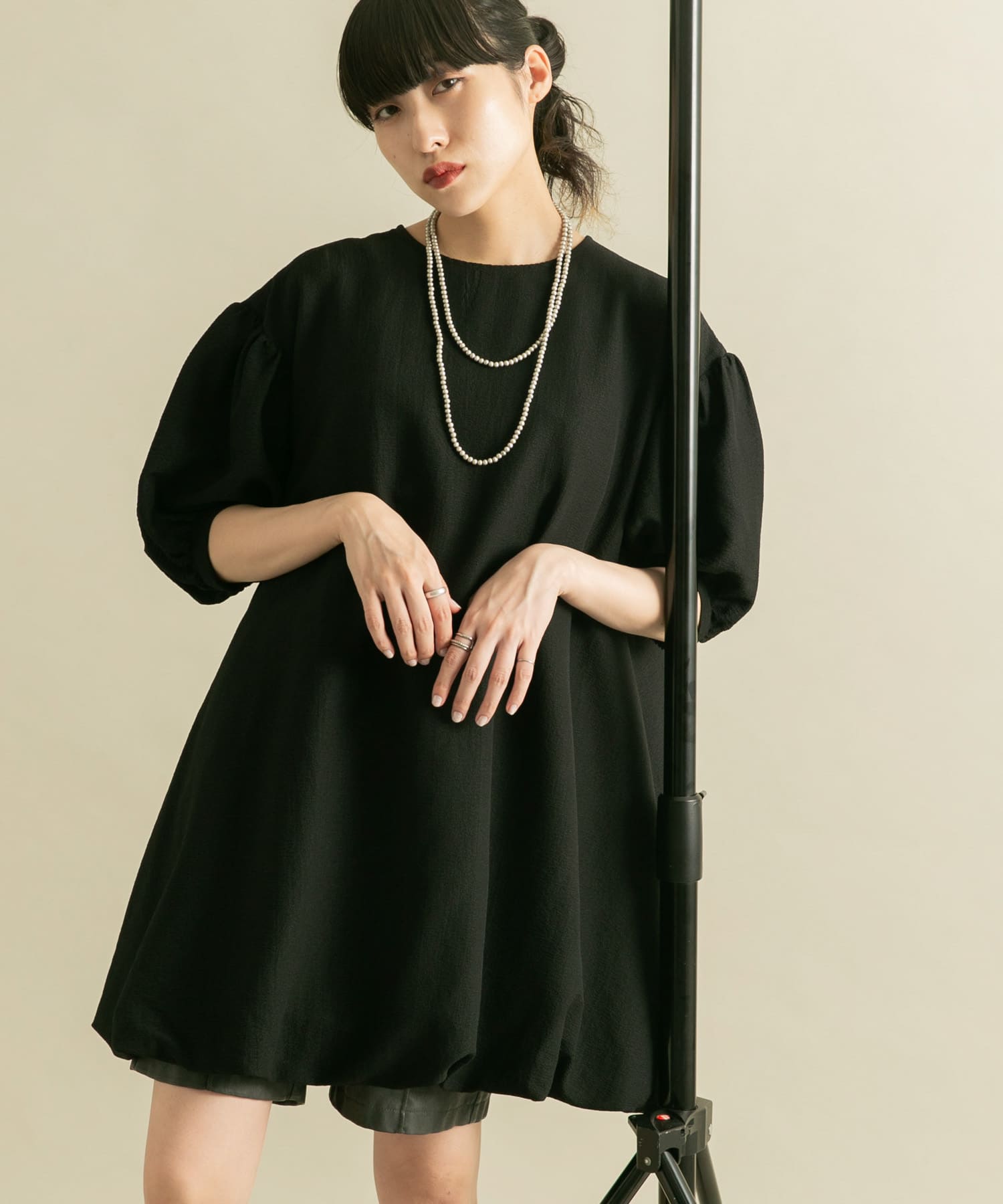 身長：160cm サイズ：one