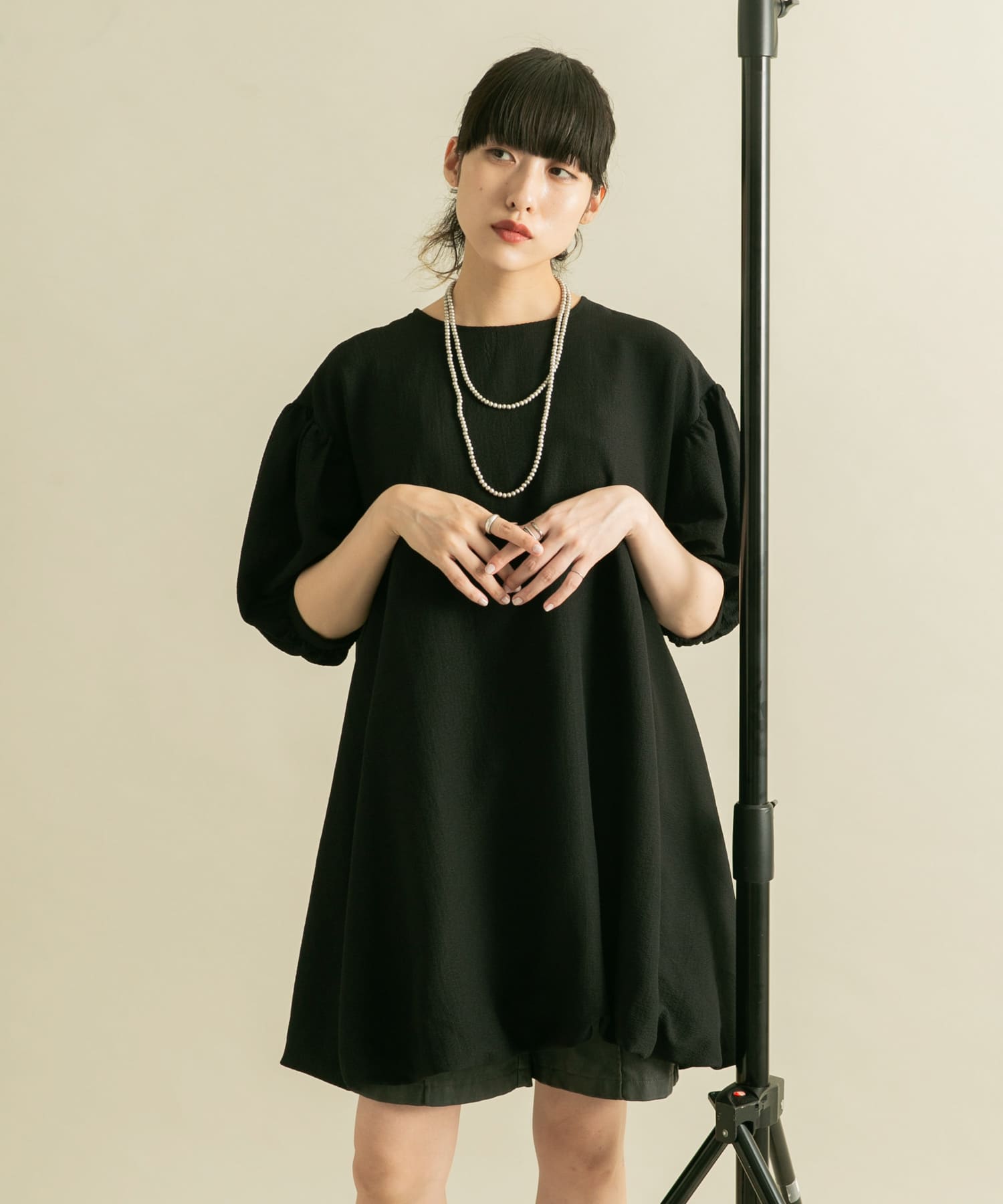 身長：160cm サイズ：one