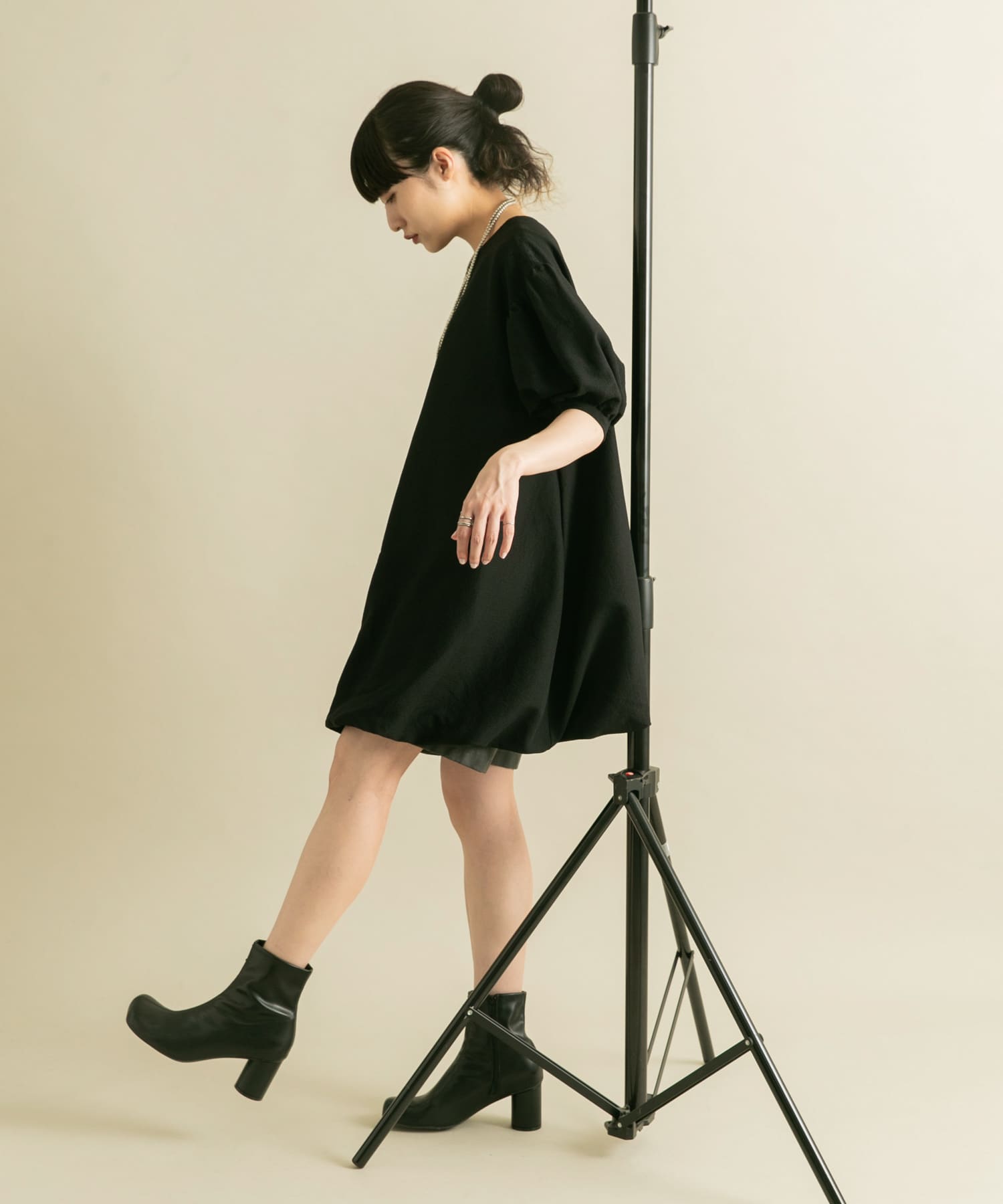 身長：160cm サイズ：one