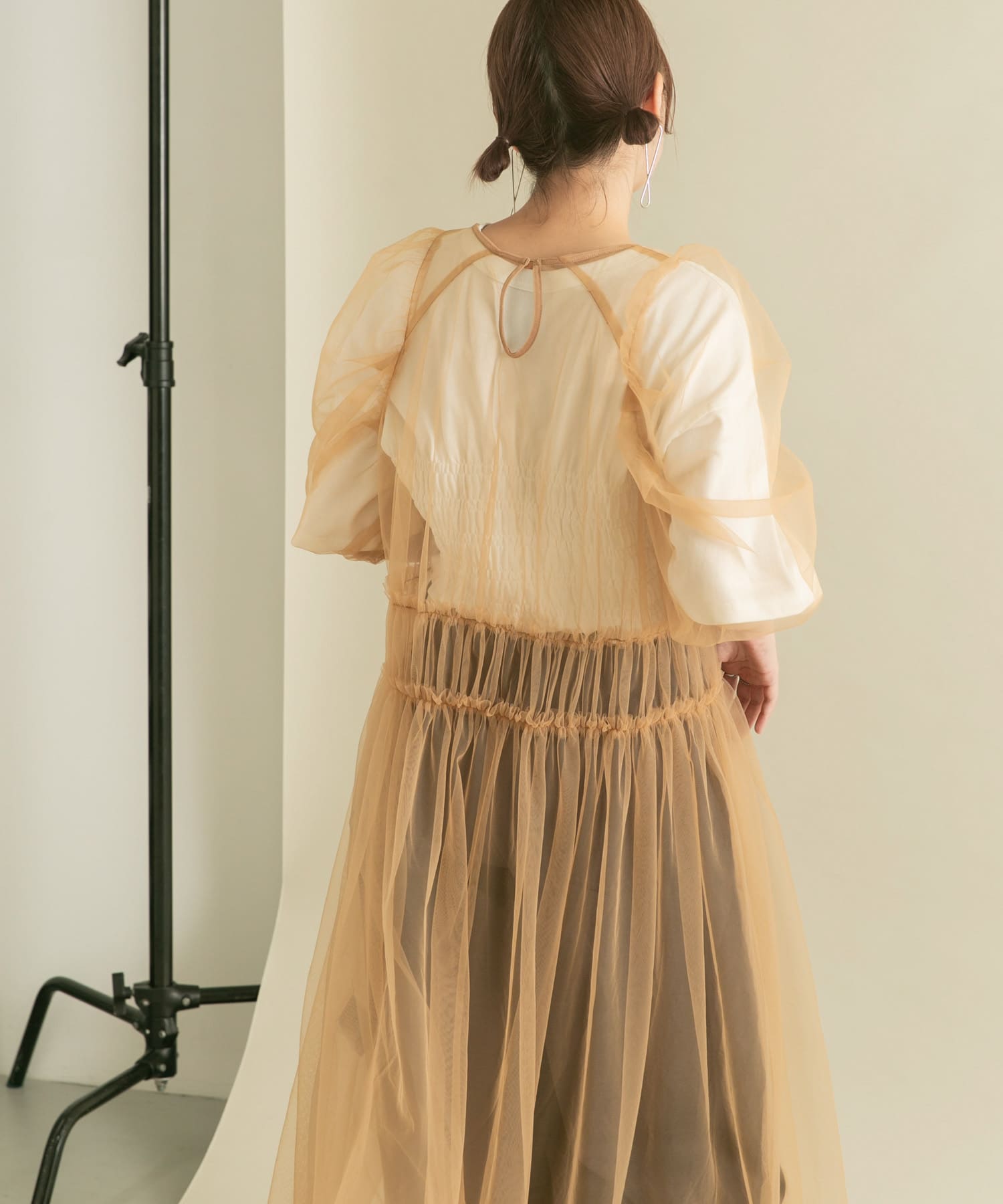 身長：160cm サイズ：one